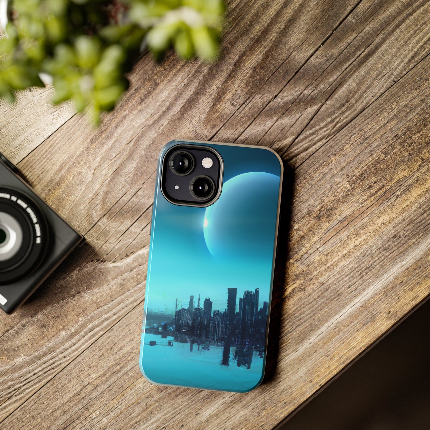 Tough Case-Mate iPhone Case Ft. Alien City
