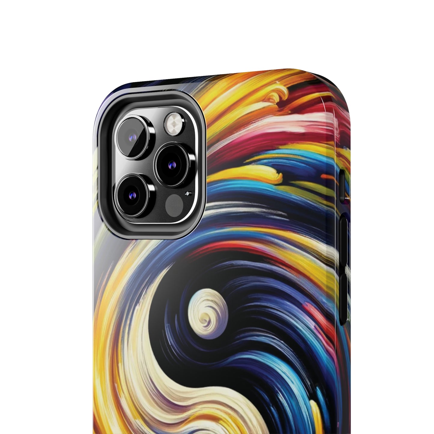 ToughDrop Apple iPhone Case Ft. Abstract Yin Yang