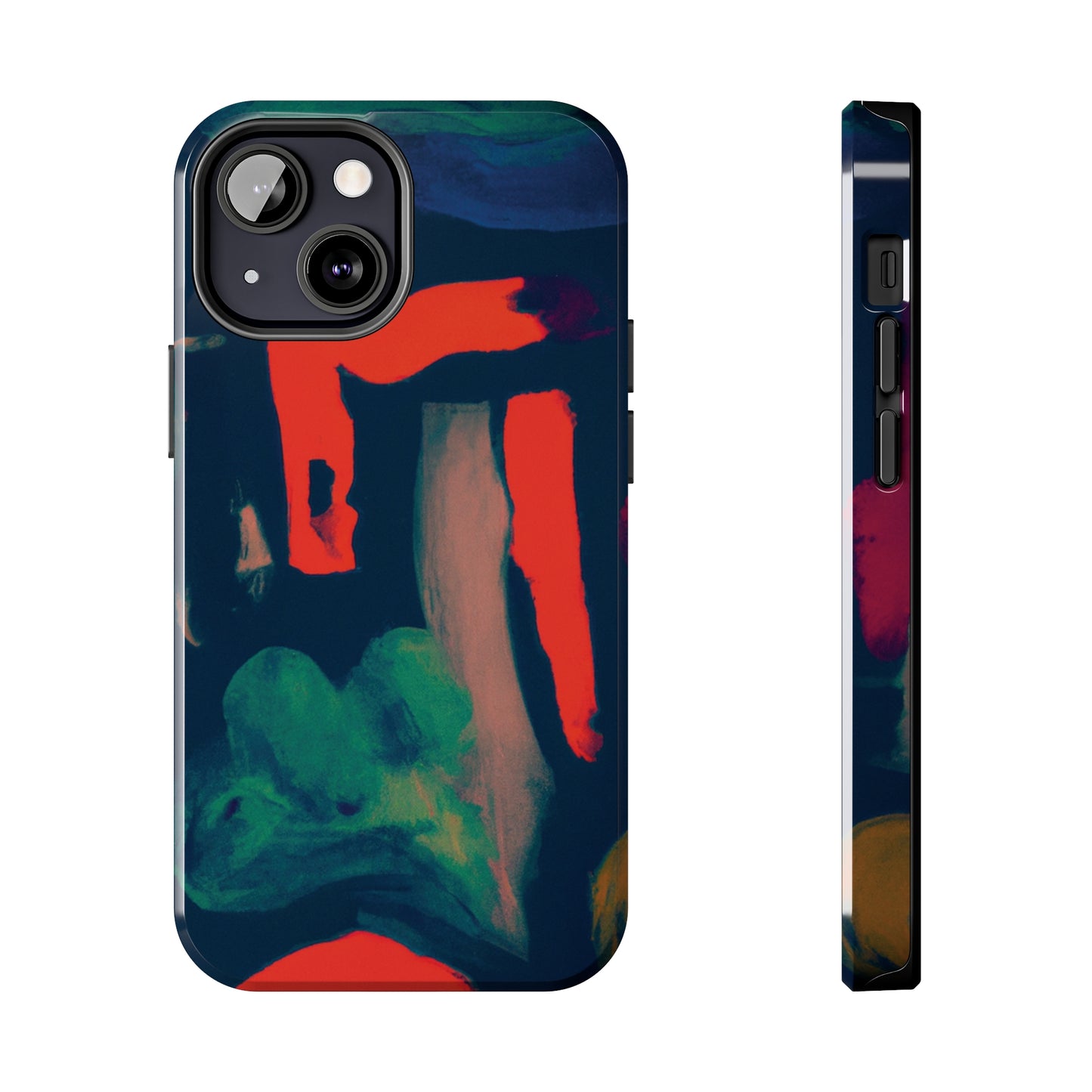 Strong Apple iPhone Case Ft. Abstract Clover