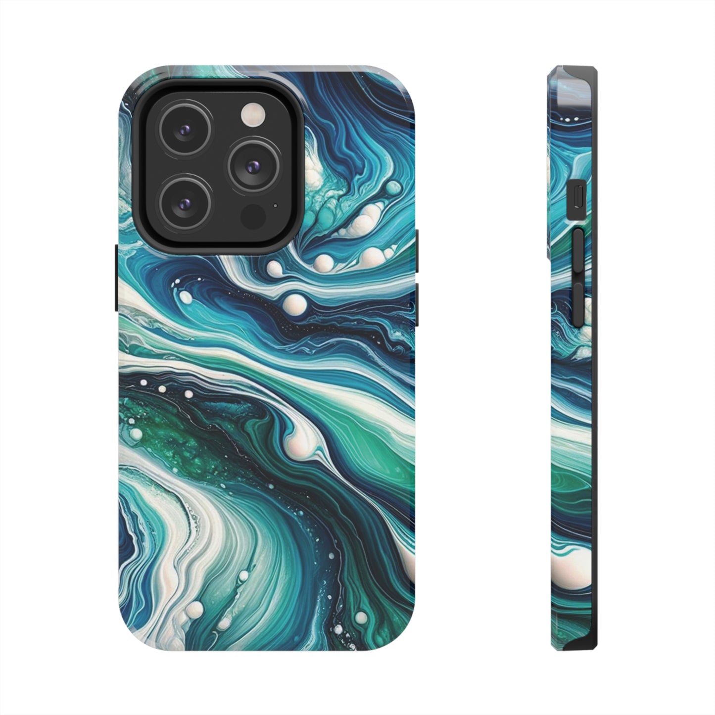 ToughDrop Apple iPhone Case Ft. Liquid Blue