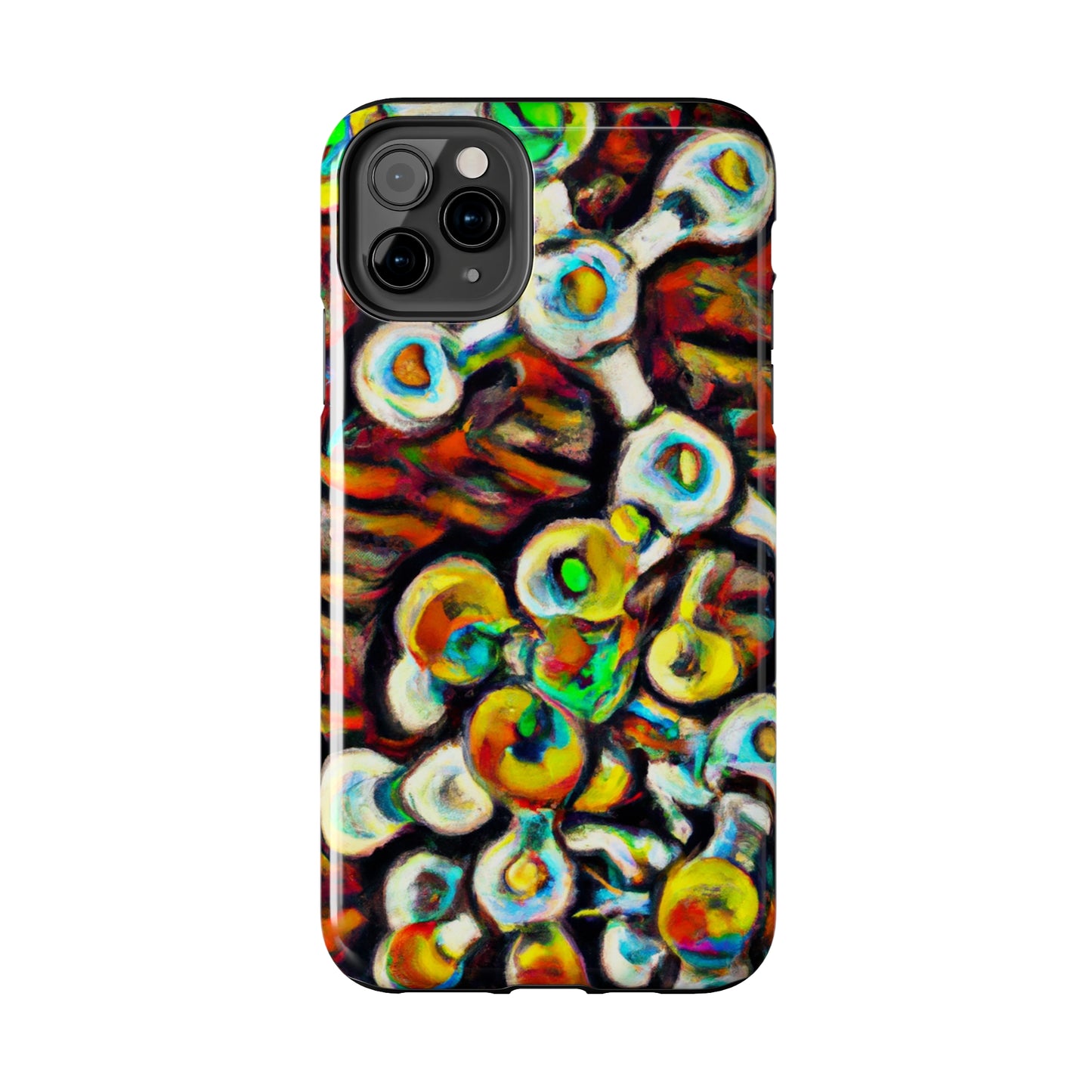 Apple iPhone Case Ft. Abstract Molecule