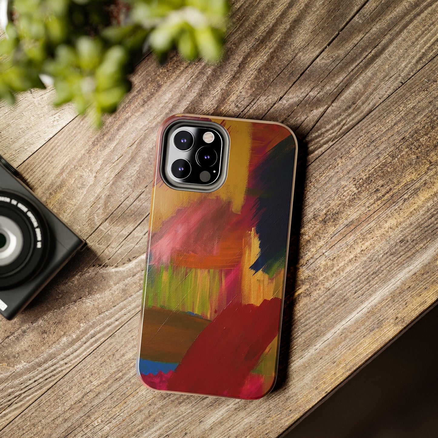 Tough Case-Mate iPhone Case Ft. Abstract Red