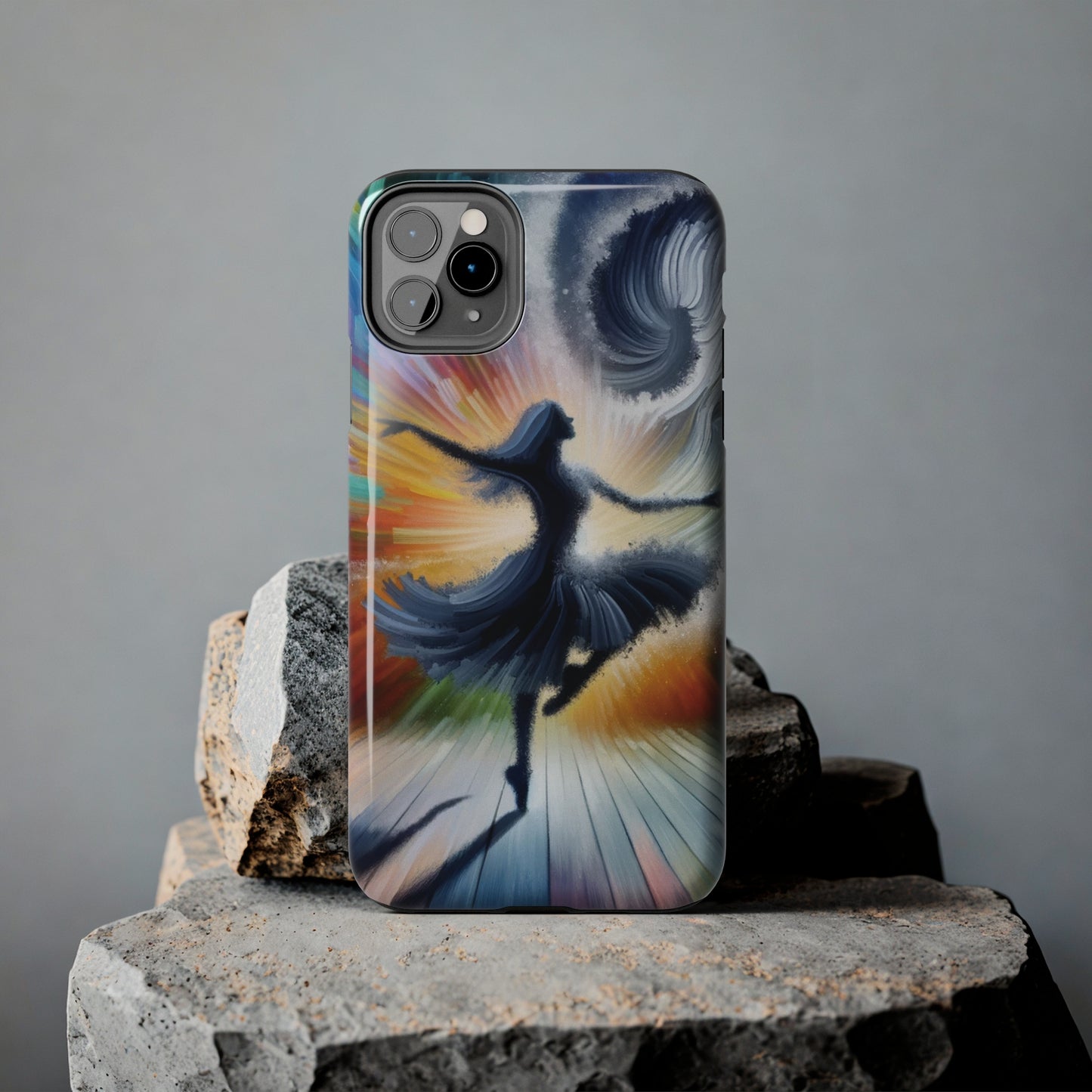 ToughDrop Apple iPhone Case Ft. Abstract Dancer