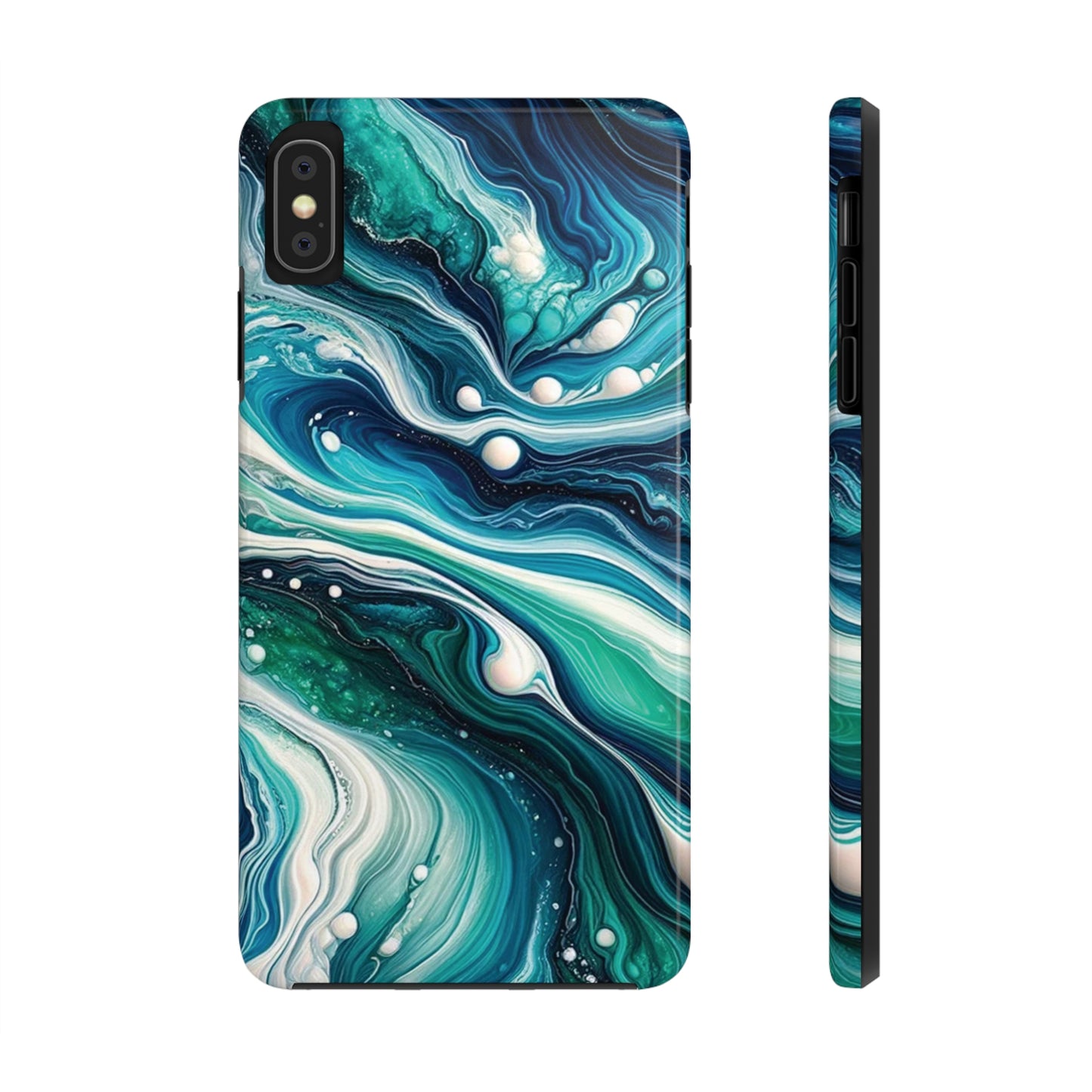 ToughDrop Apple iPhone Case Ft. Liquid Blue