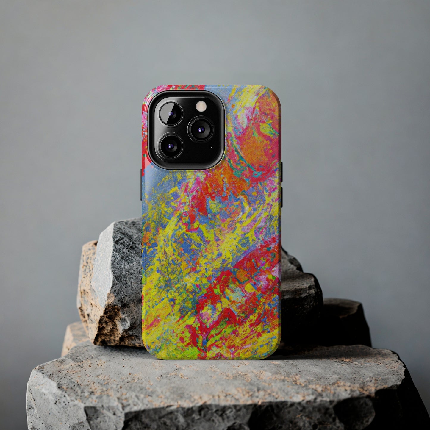 Tough Apple iPhone Cases Ft. Abstract Strawberry Banana