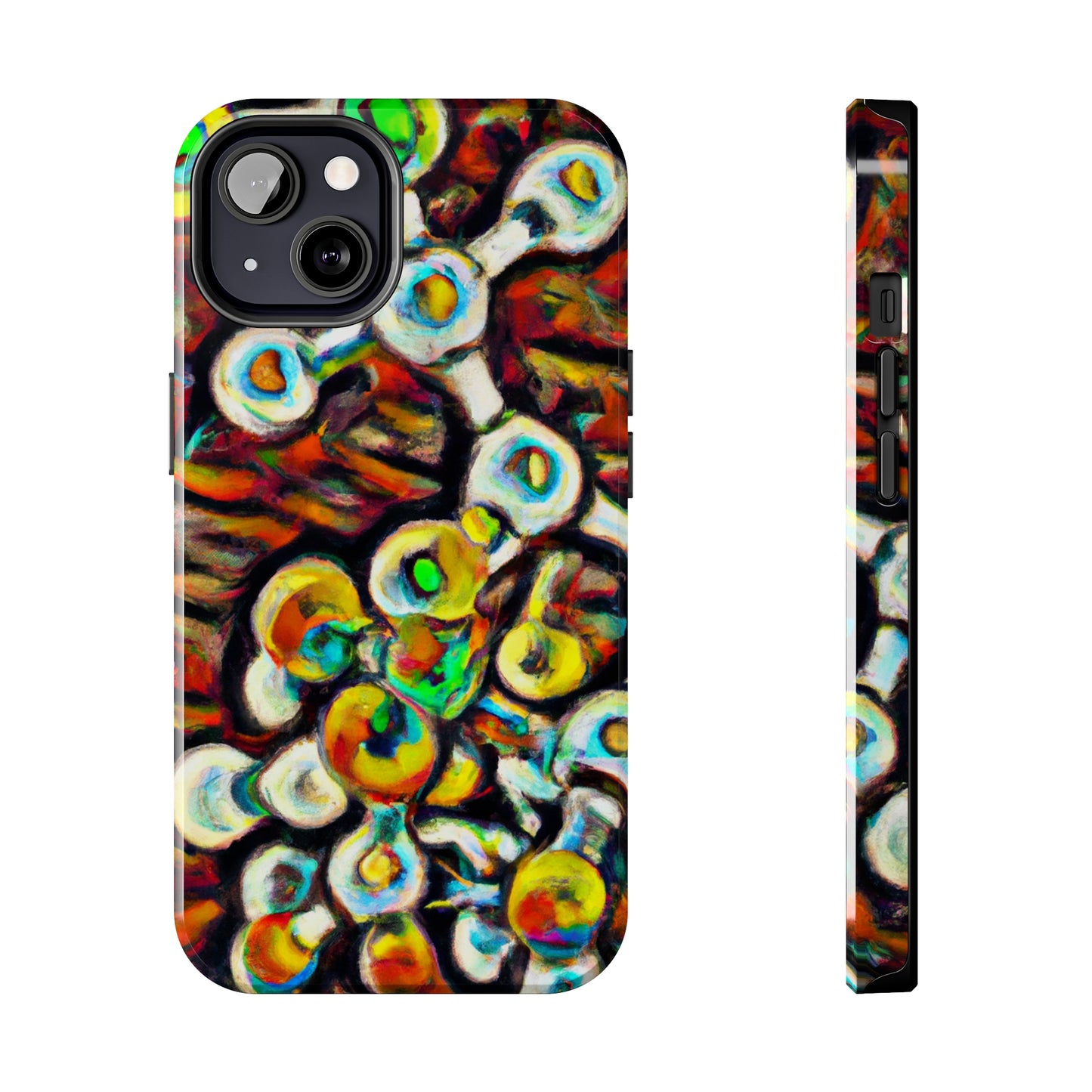 Apple iPhone Case Ft. Abstract Molecule