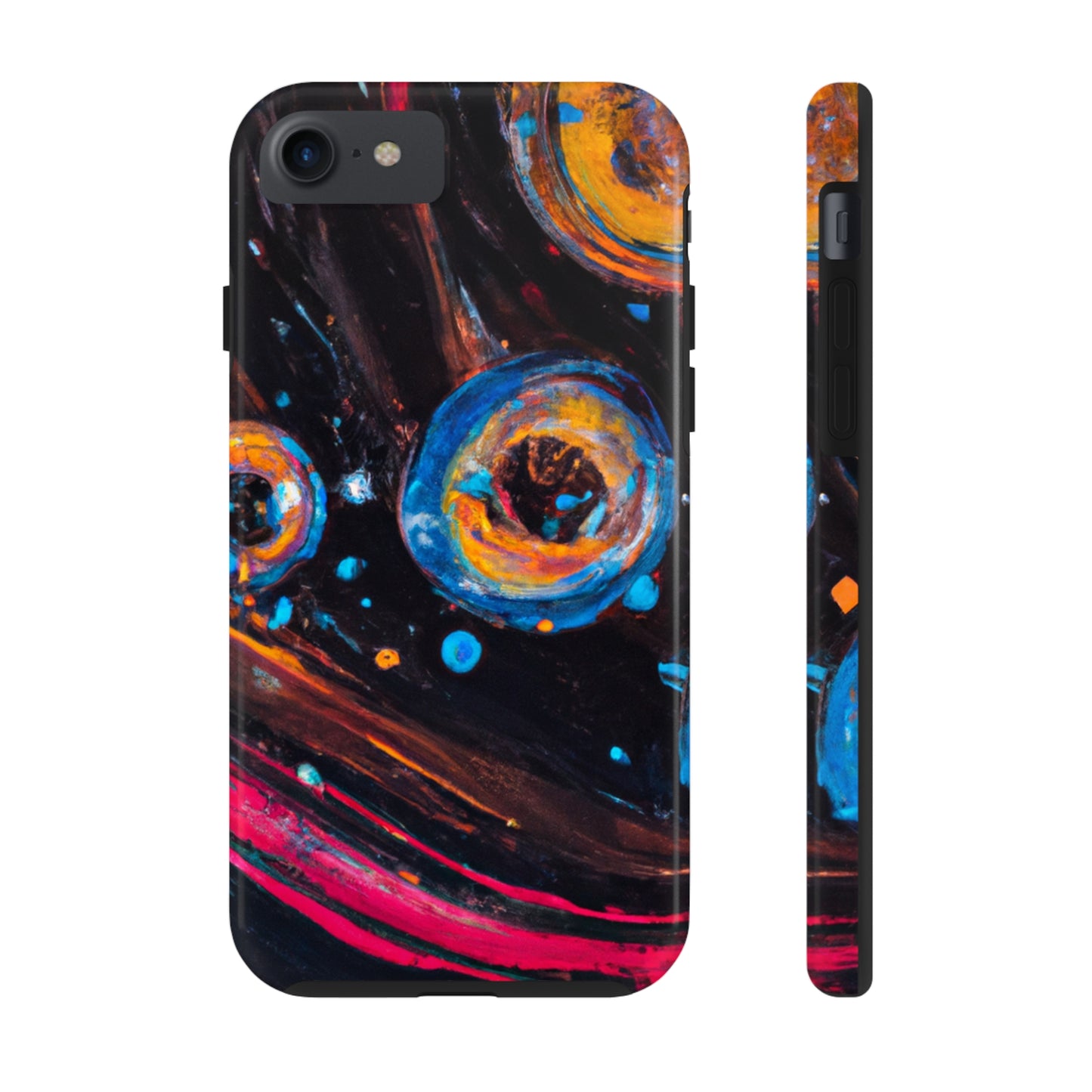 Tough Apple iPhone Cases Ft. Bubble Galaxy