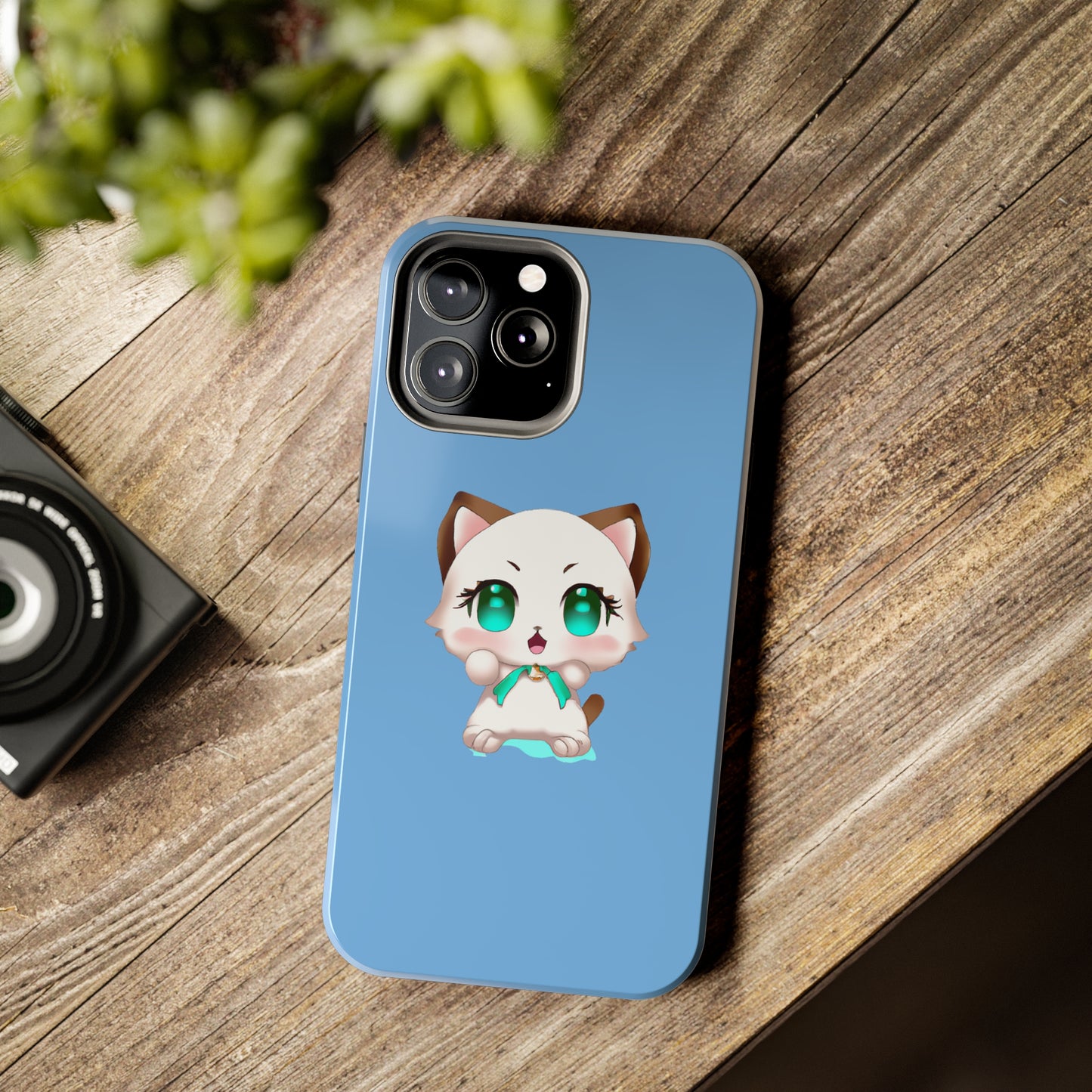 Tough Apple iPhone Cases Ft. Cute Kitty