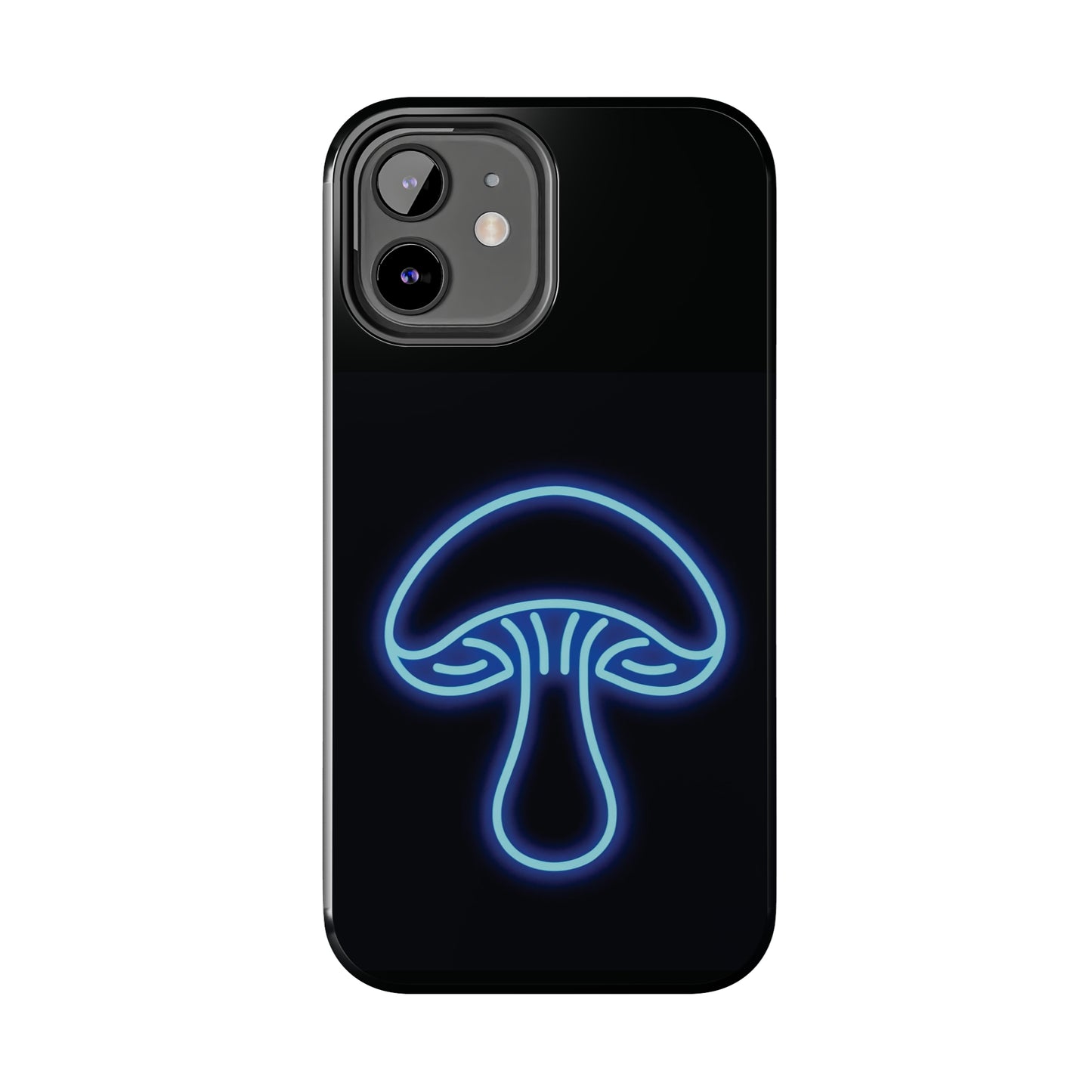ToughDrop Apple iPhone Case Ft. Neon Blue Shroom