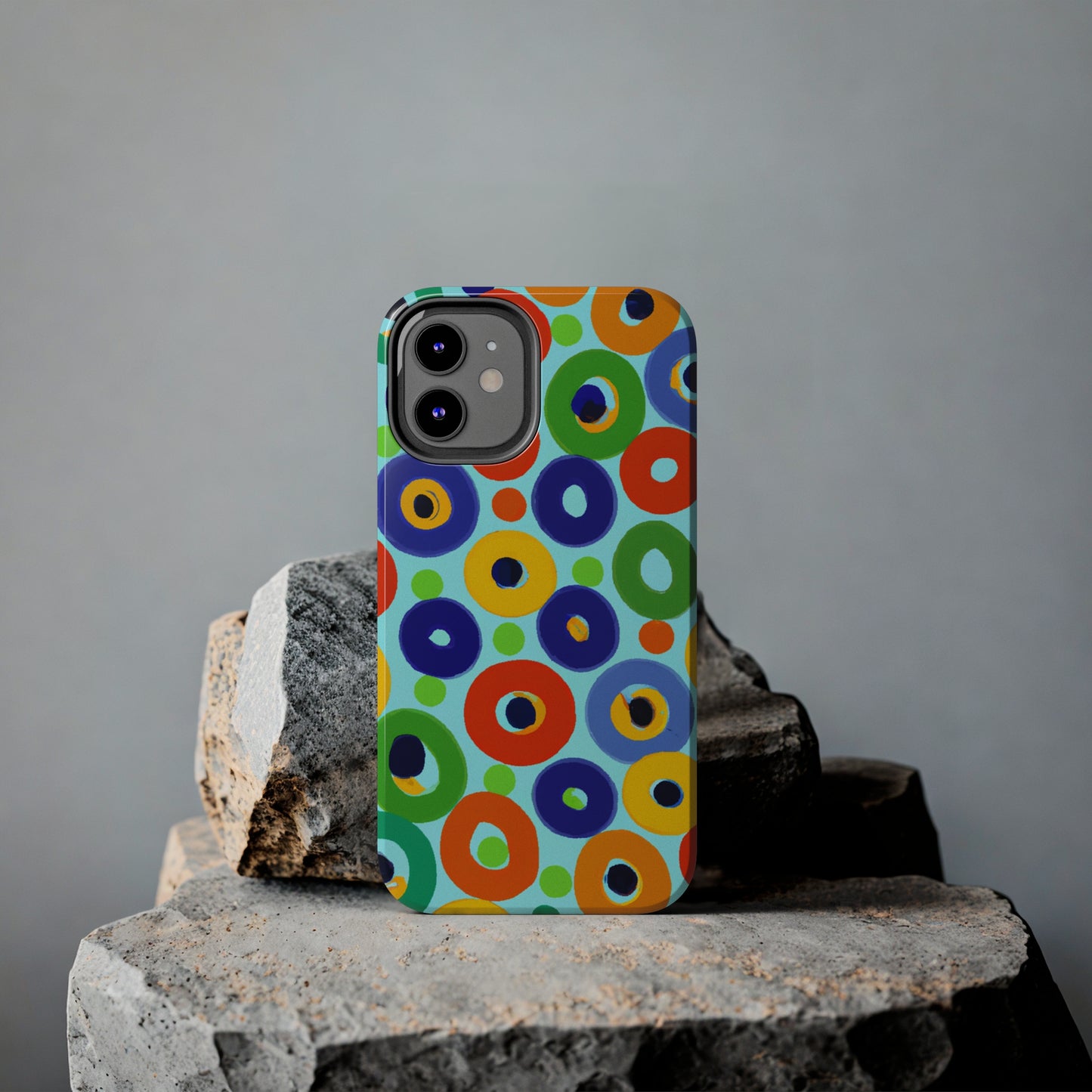 Tough Case-Mate iPhone Case Ft. Vivid Circles
