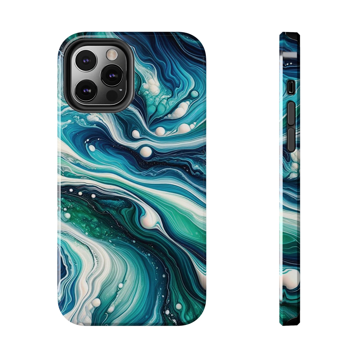 ToughDrop Apple iPhone Case Ft. Liquid Blue