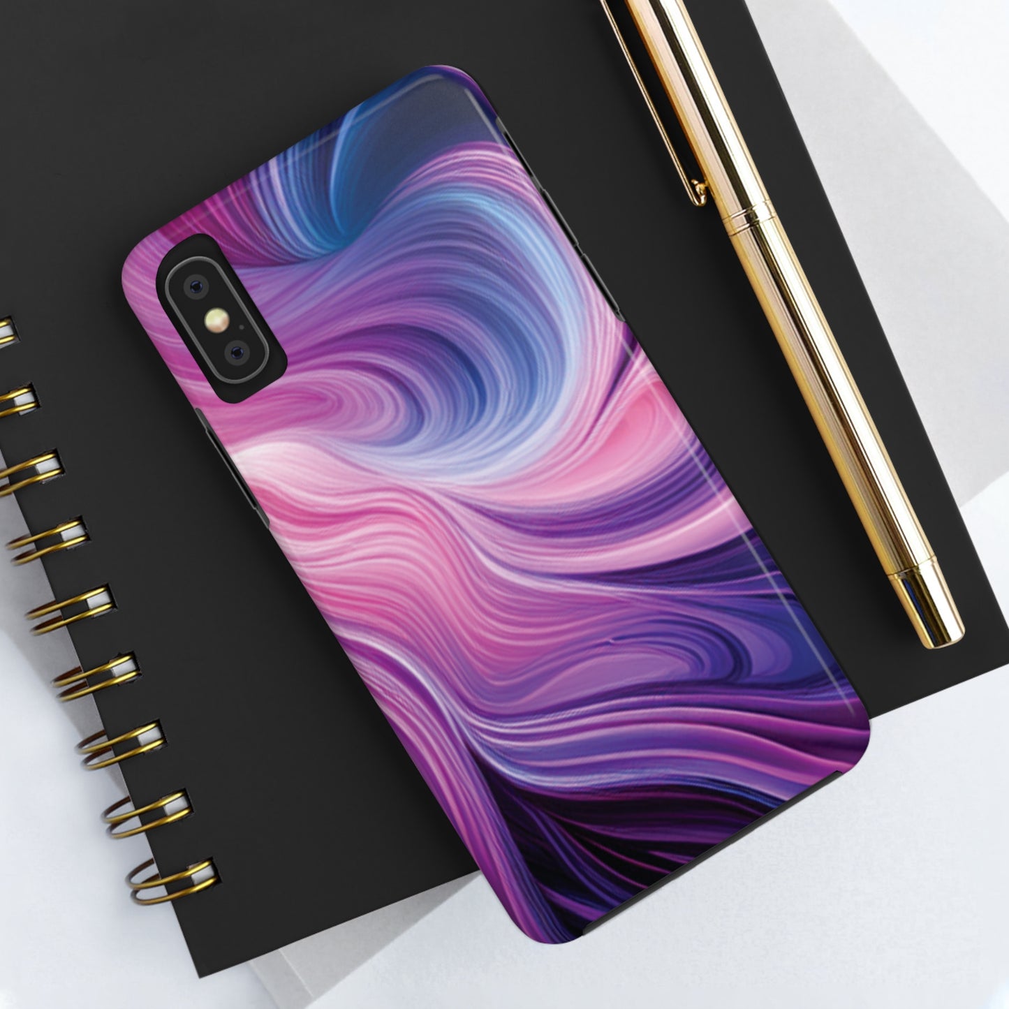 Strong Apple iPhone Case Ft. Purple Aesthetic
