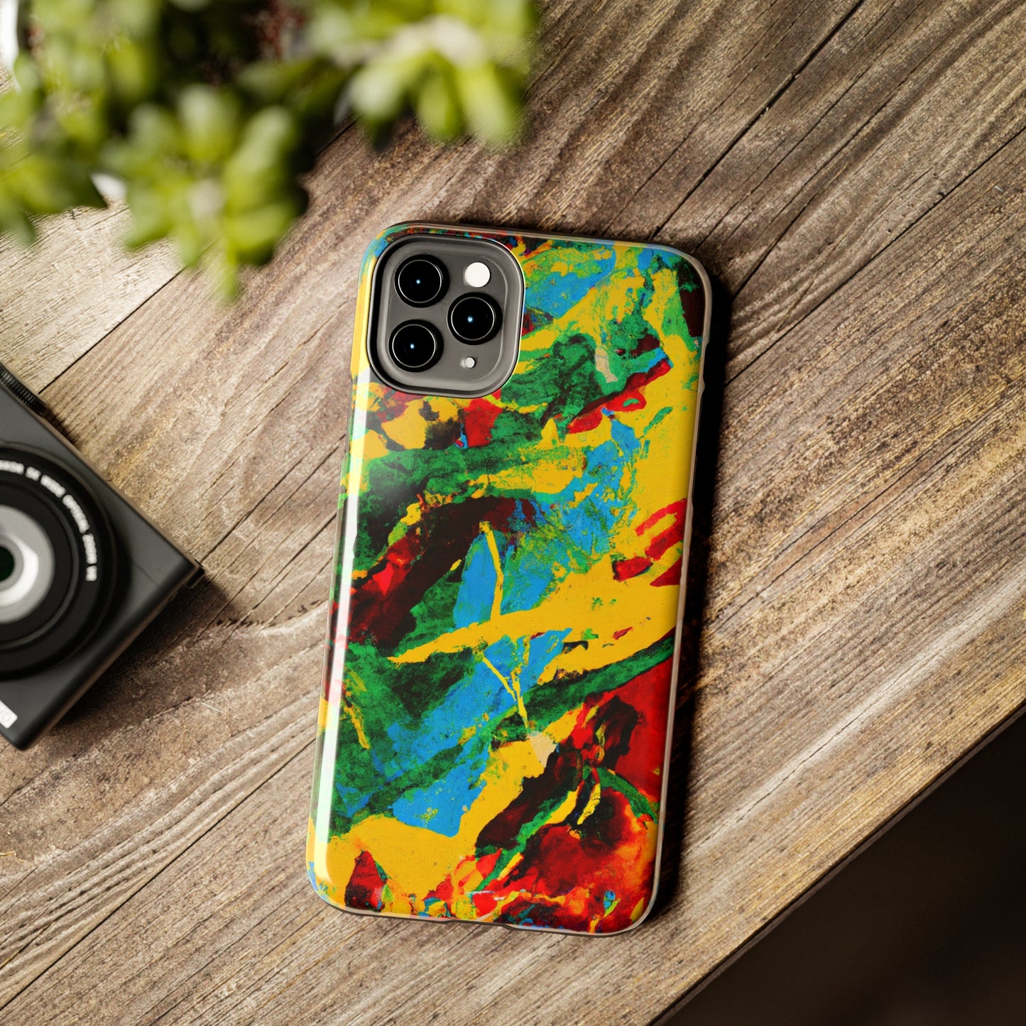 Apple iPhone Case Ft. Abstract Tropical