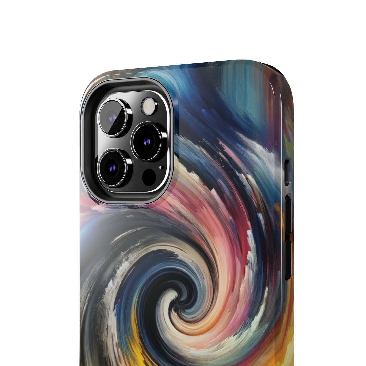 ToughDrop Apple iPhone Case Ft. Swirled Brush