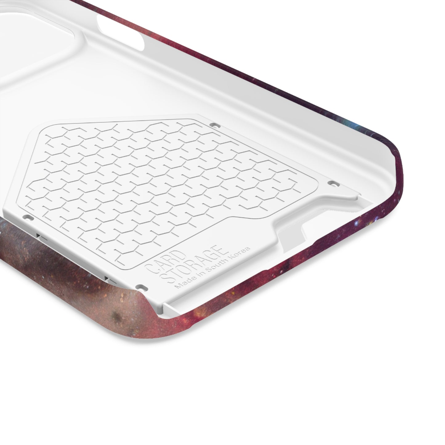 iPhone 13 and Samsung S21, S22 Cases with Card Holder Ft. Nebula