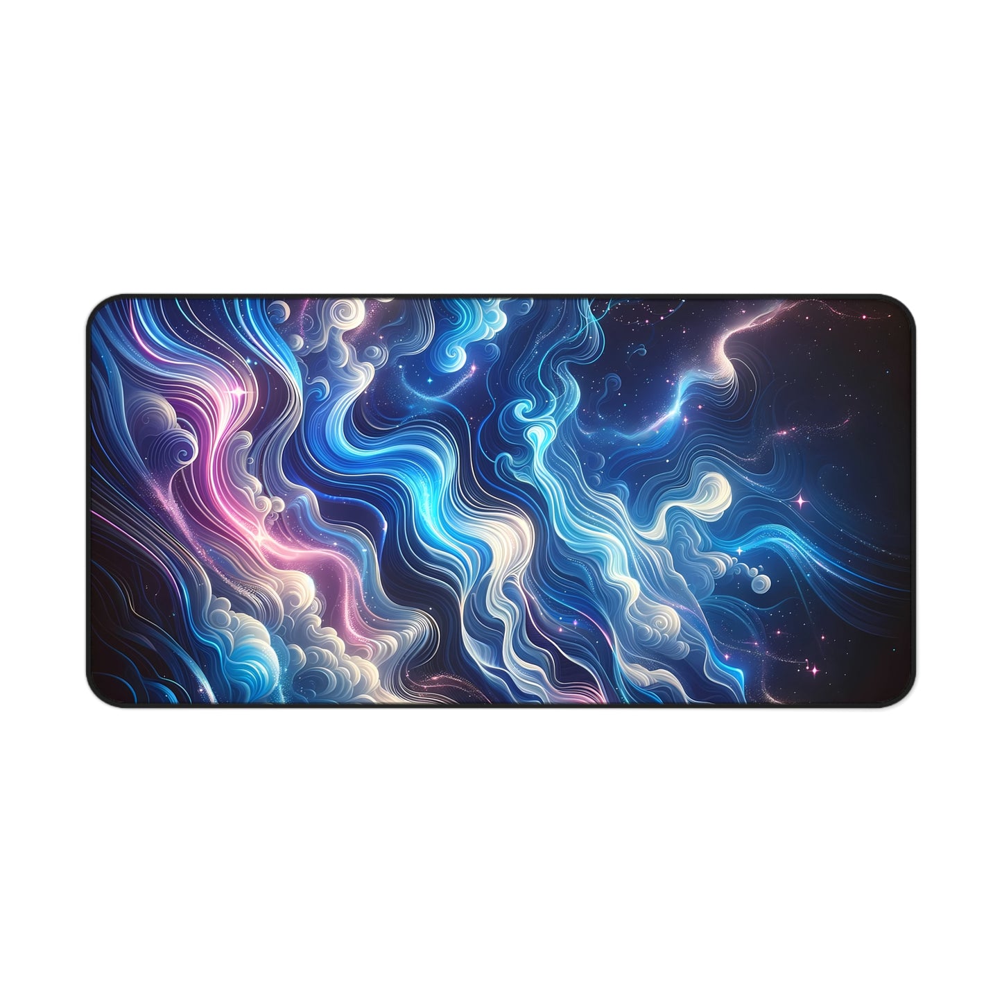 Large HD Print Gaming Desk Mat Ft. Abstract Ethereal Drift