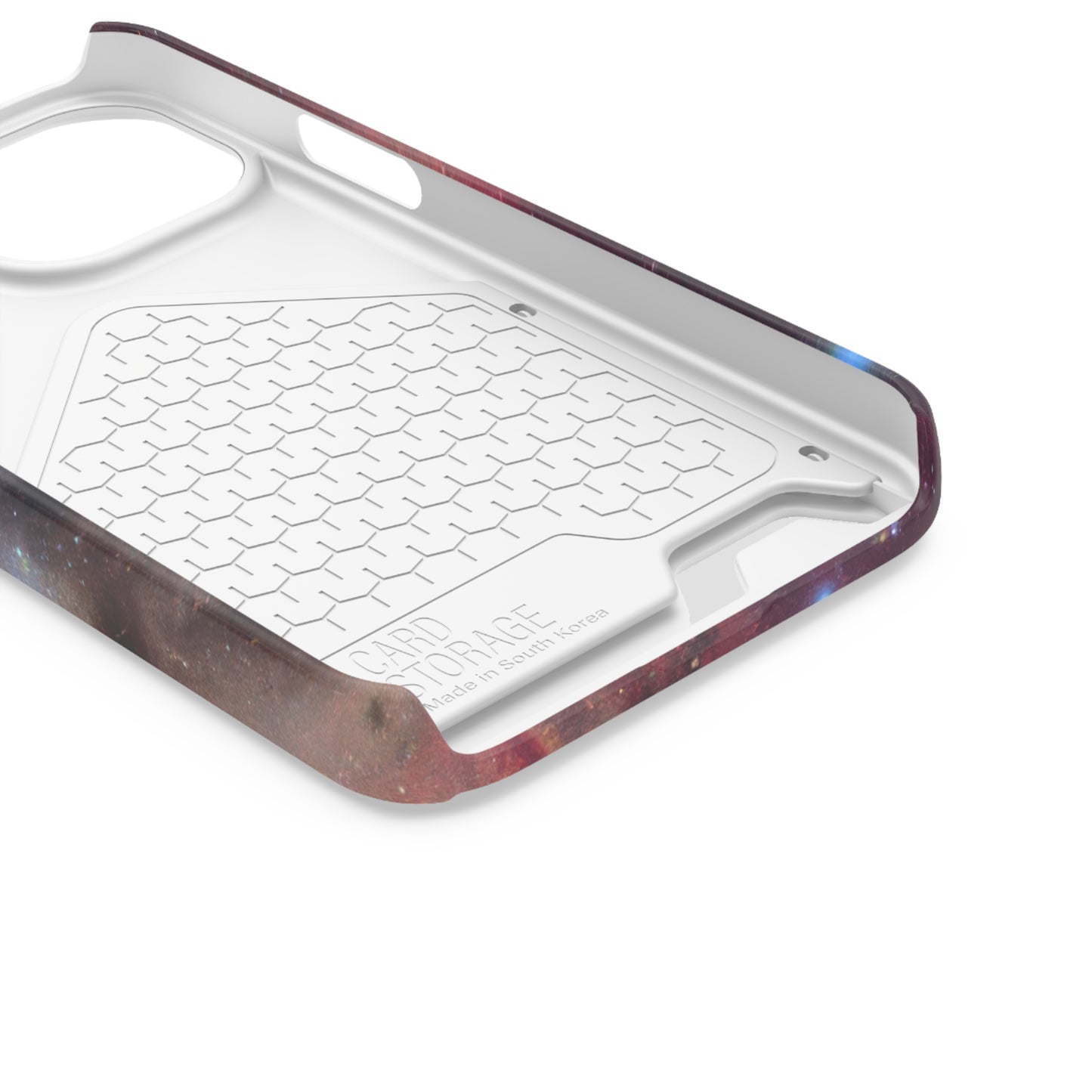 iPhone 13 and Samsung S21, S22 Cases with Card Holder Ft. Nebula