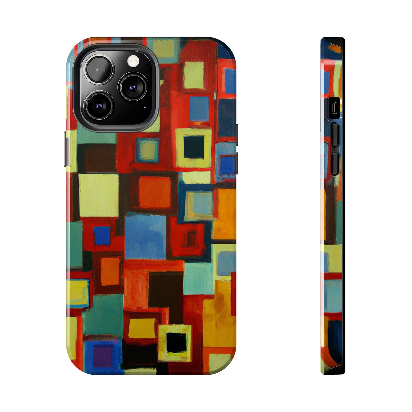 Tough Case-Mate iPhone Case Ft. Abstract Squares