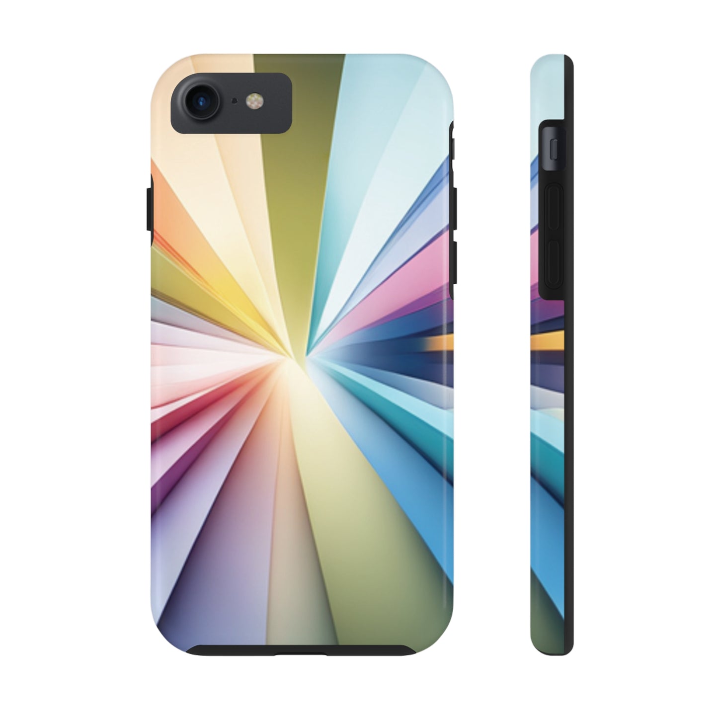 Tough Apple iPhone Case Ft. Abstract Inner Diamond
