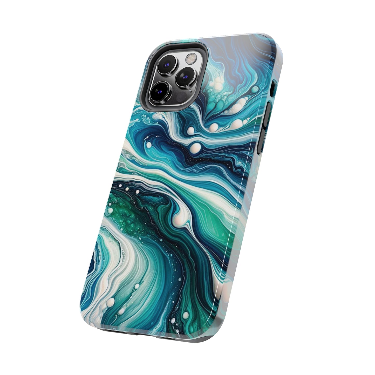 ToughDrop Apple iPhone Case Ft. Liquid Blue