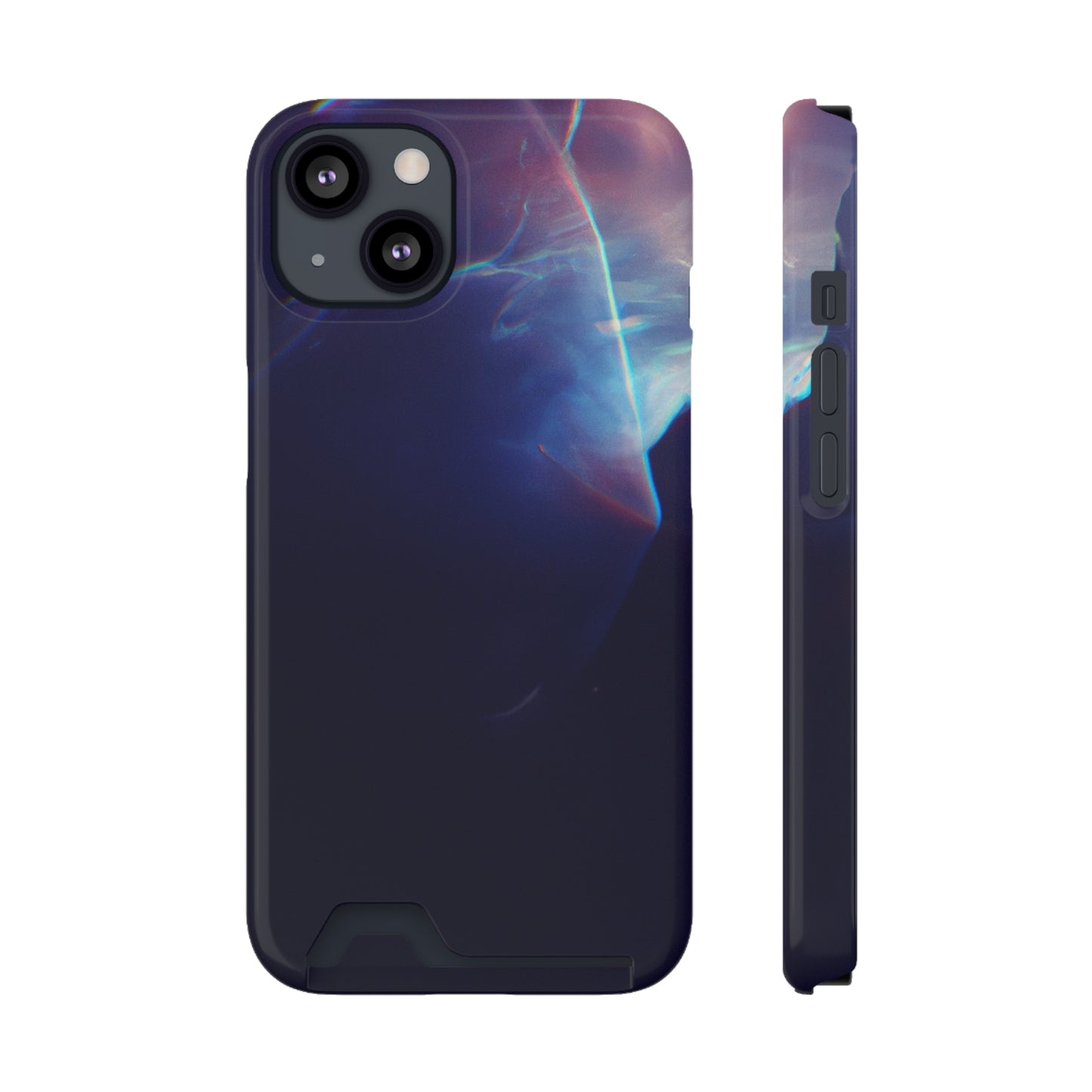 iPhone 13 and Samsung S21, S22 Cases with Card Holder Ft. Soft Lightning