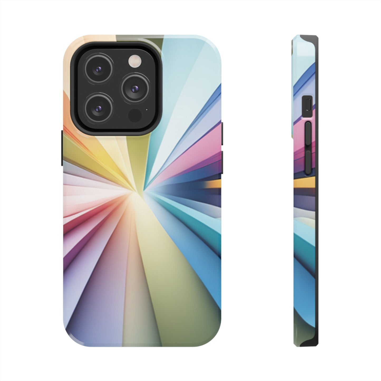 Tough Apple iPhone Case Ft. Abstract Inner Diamond