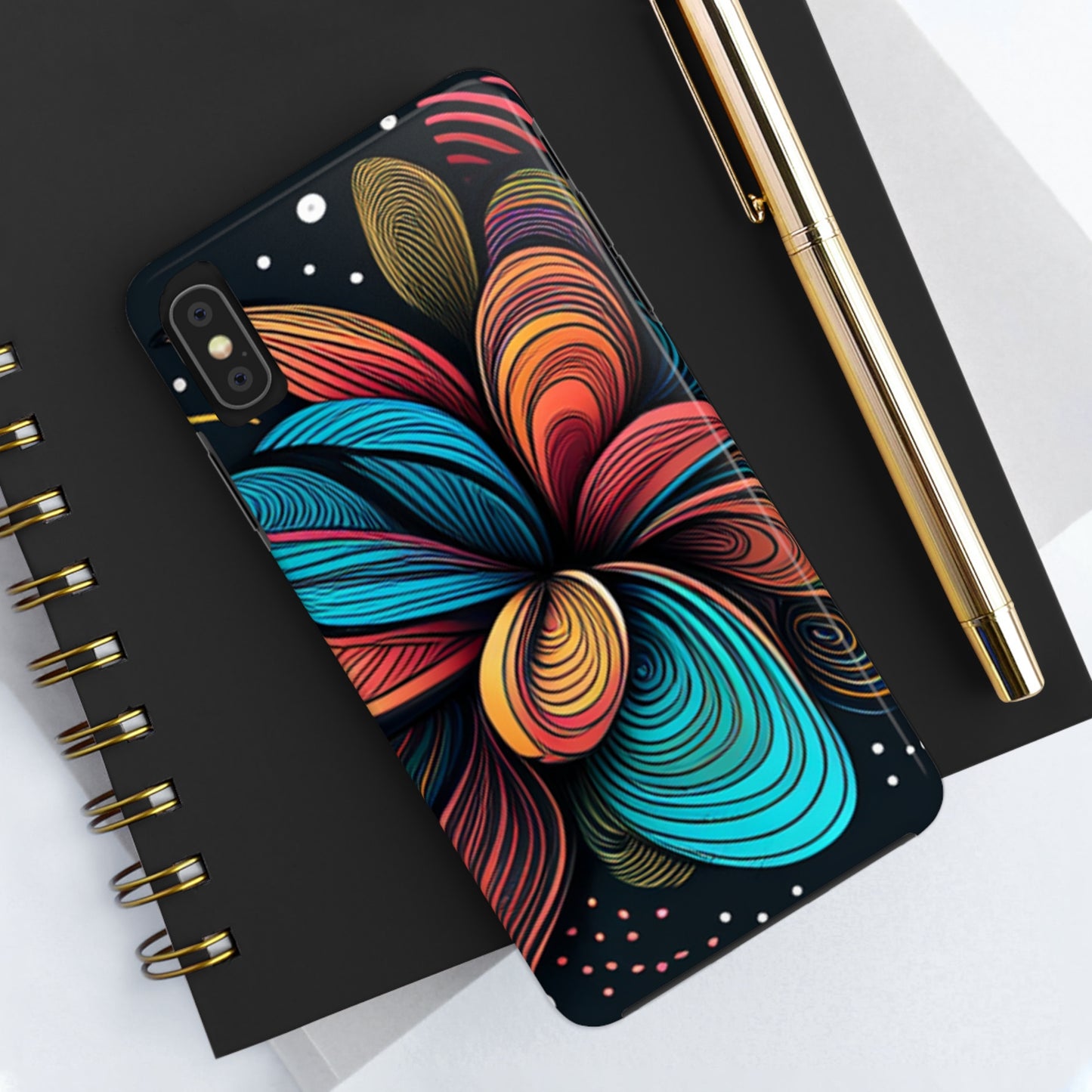 Tough Apple Case-Mate iPhone Cases Ft. Astral Bloom