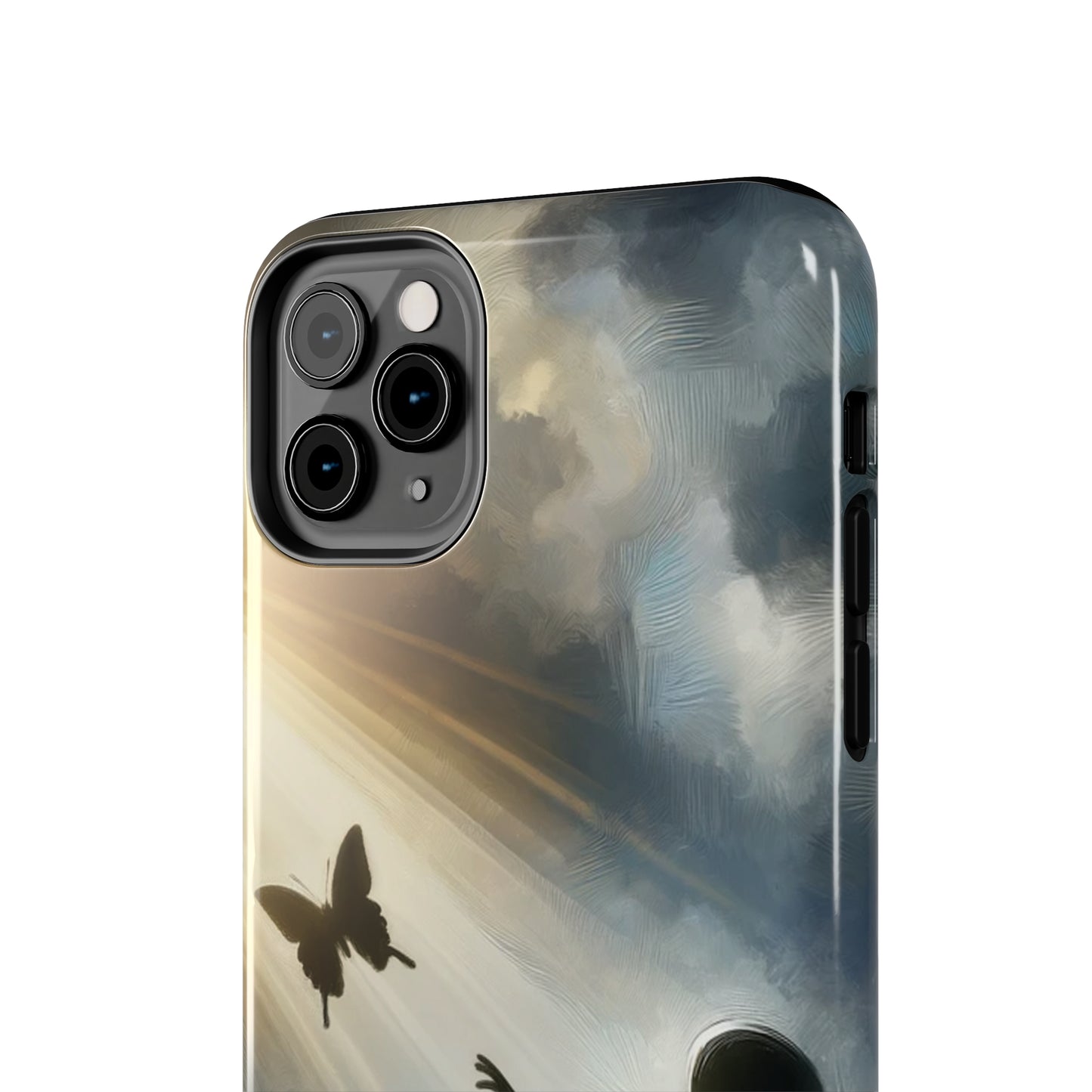 ToughDrop Apple iPhone Case Ft. Butterfly Shadow