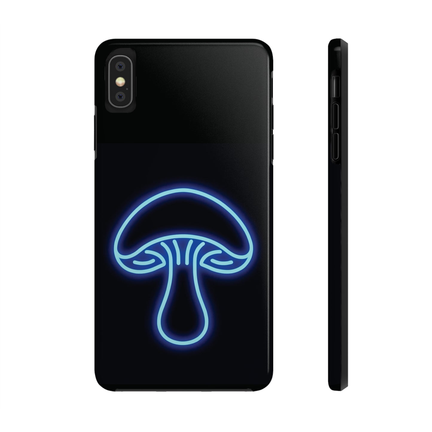 ToughDrop Apple iPhone Case Ft. Neon Blue Shroom
