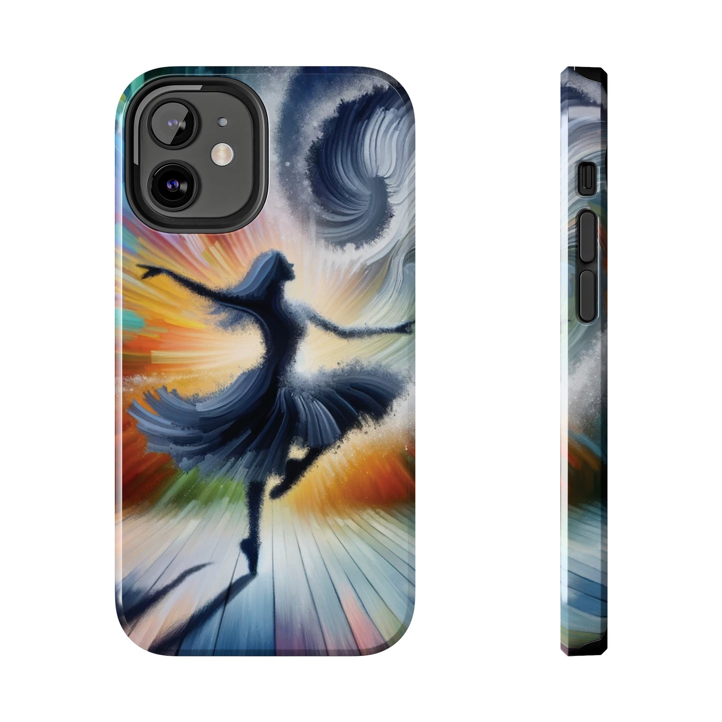 ToughDrop Apple iPhone Case Ft. Abstract Dancer