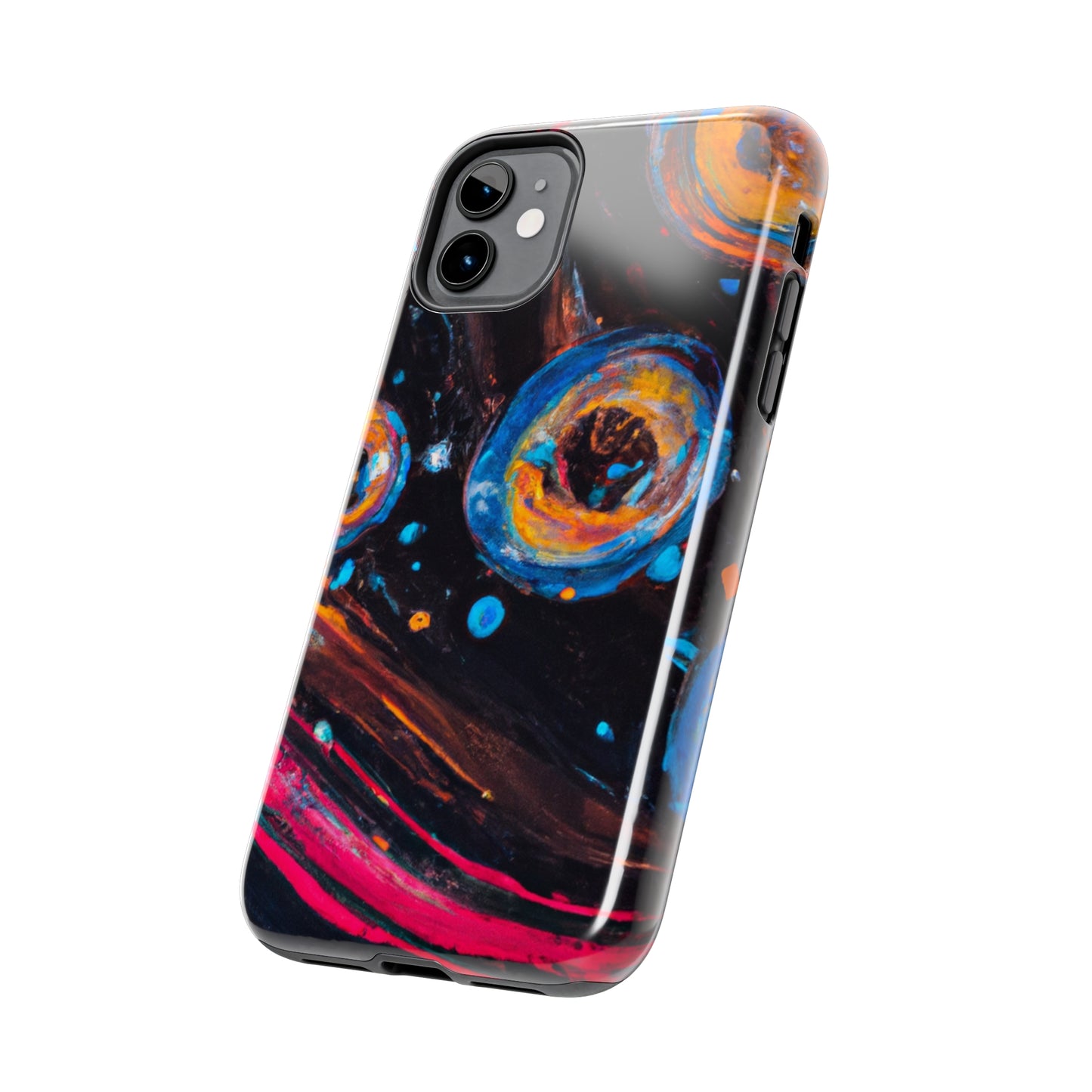 Tough Apple iPhone Cases Ft. Bubble Galaxy