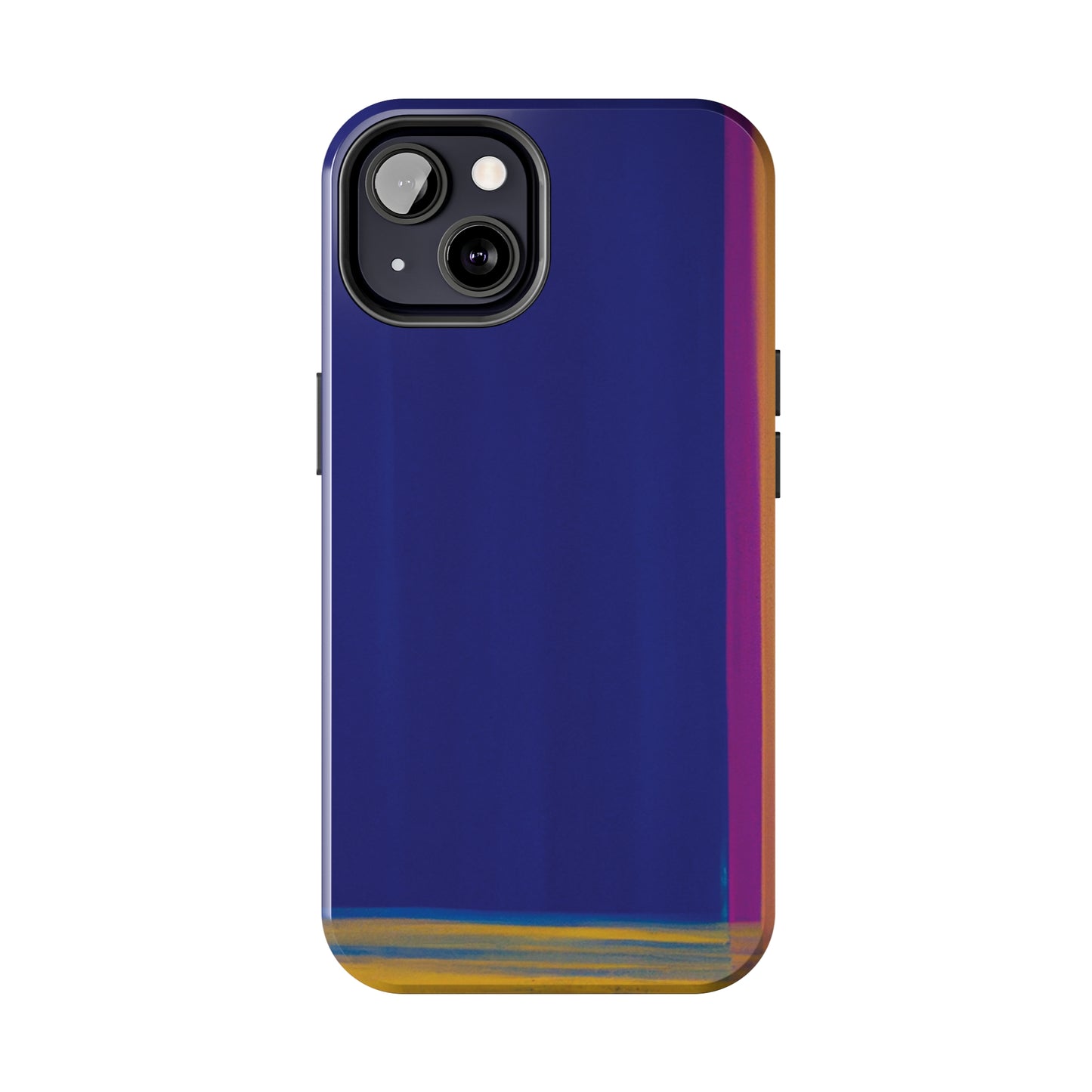 Strong Apple iPhone Case Ft. Minimal Framed Blue