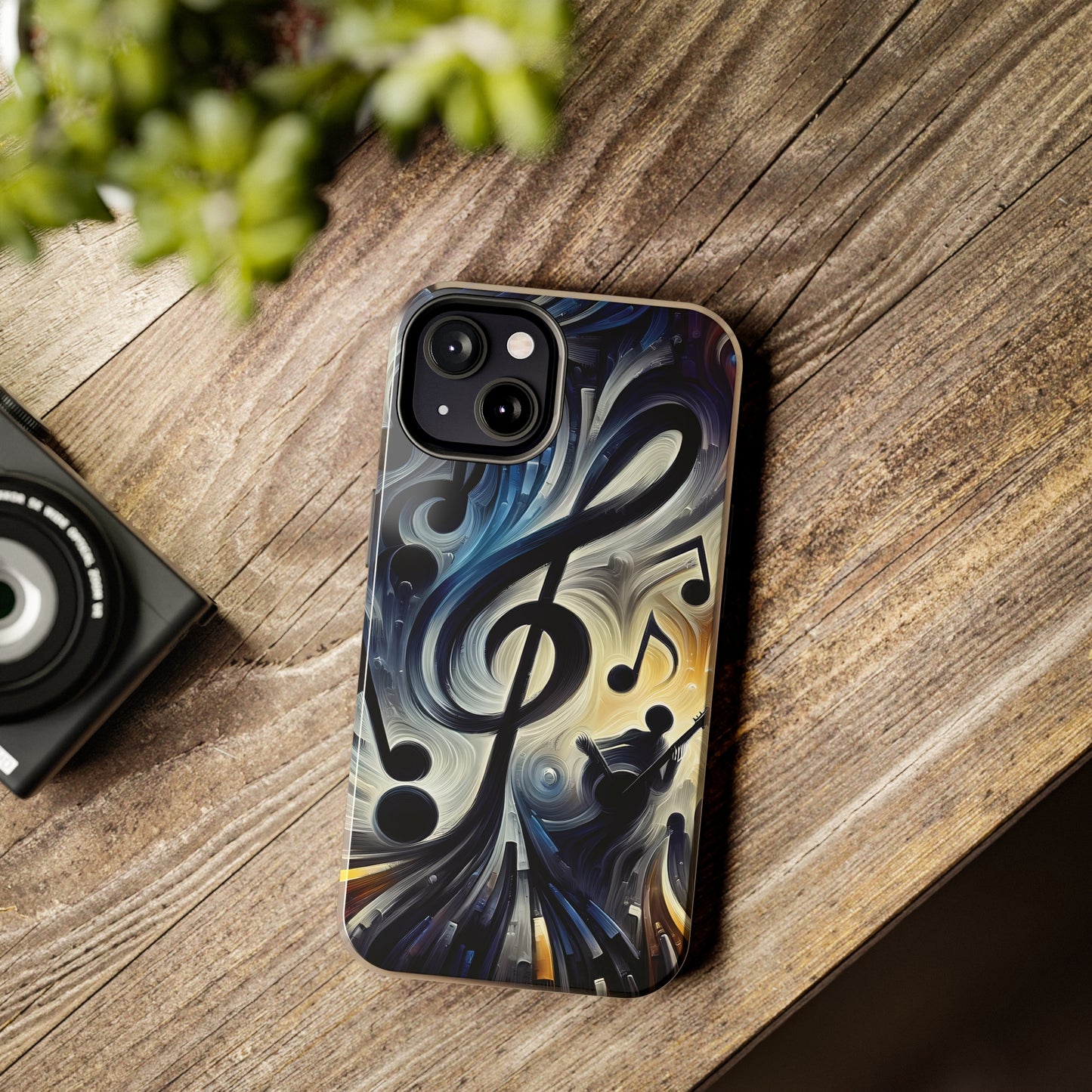 ToughDrop Apple iPhone Case Ft. Musical Abstraction