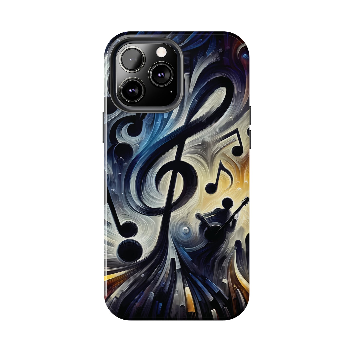 ToughDrop Apple iPhone Case Ft. Musical Abstraction