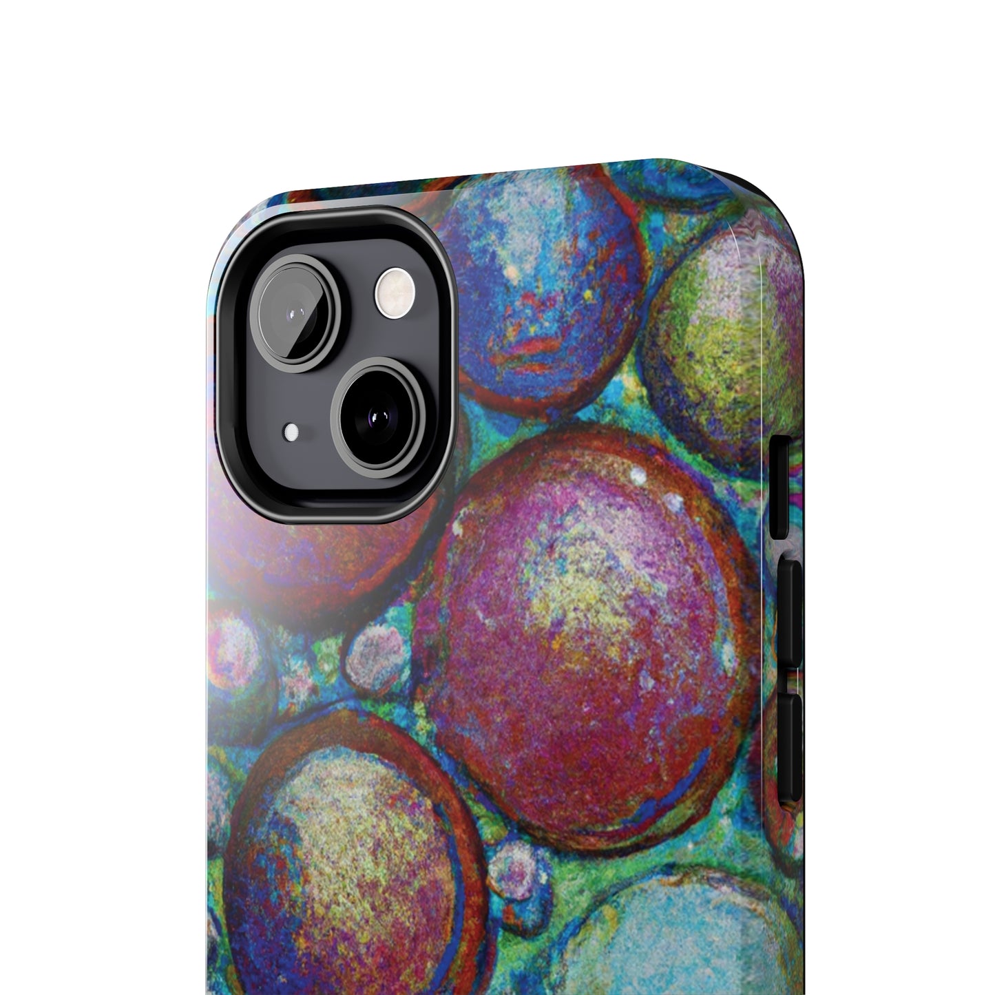 Tough Apple iPhone Cases Ft. Big Acrylic Bubbles