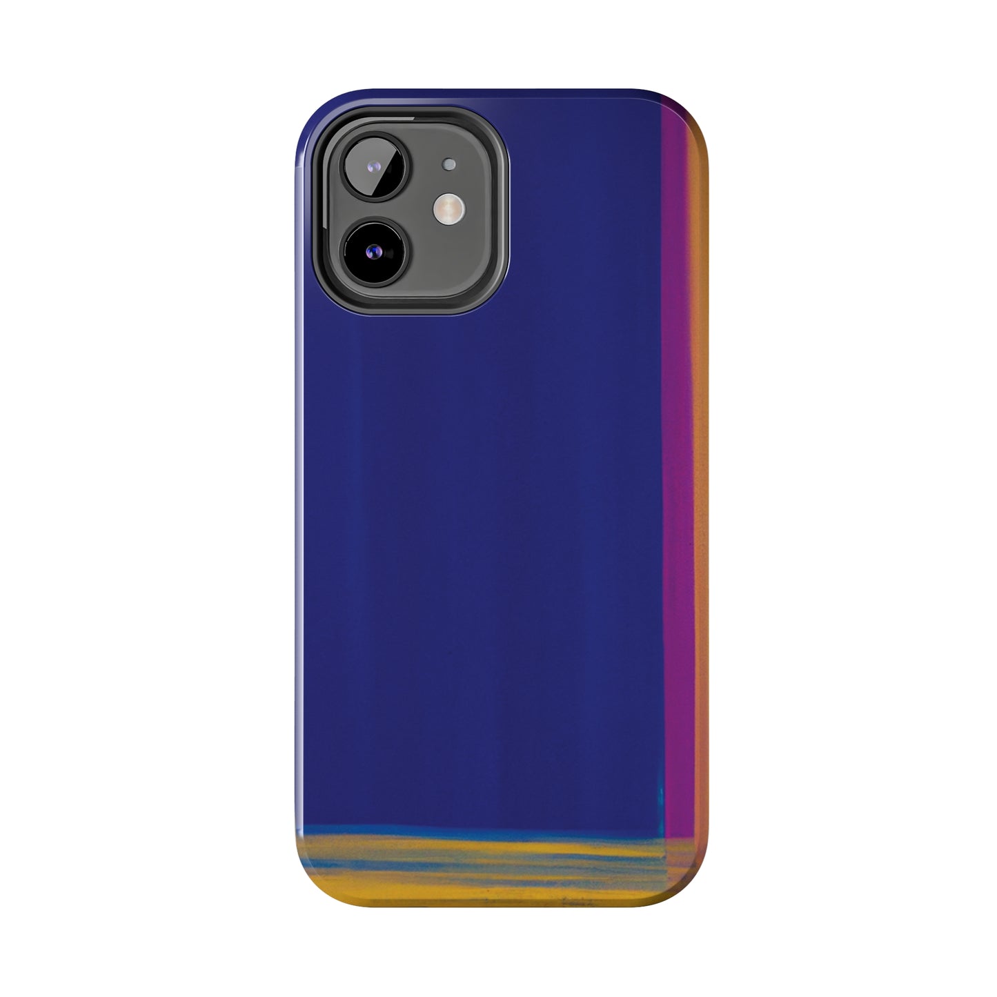 Strong Apple iPhone Case Ft. Minimal Framed Blue