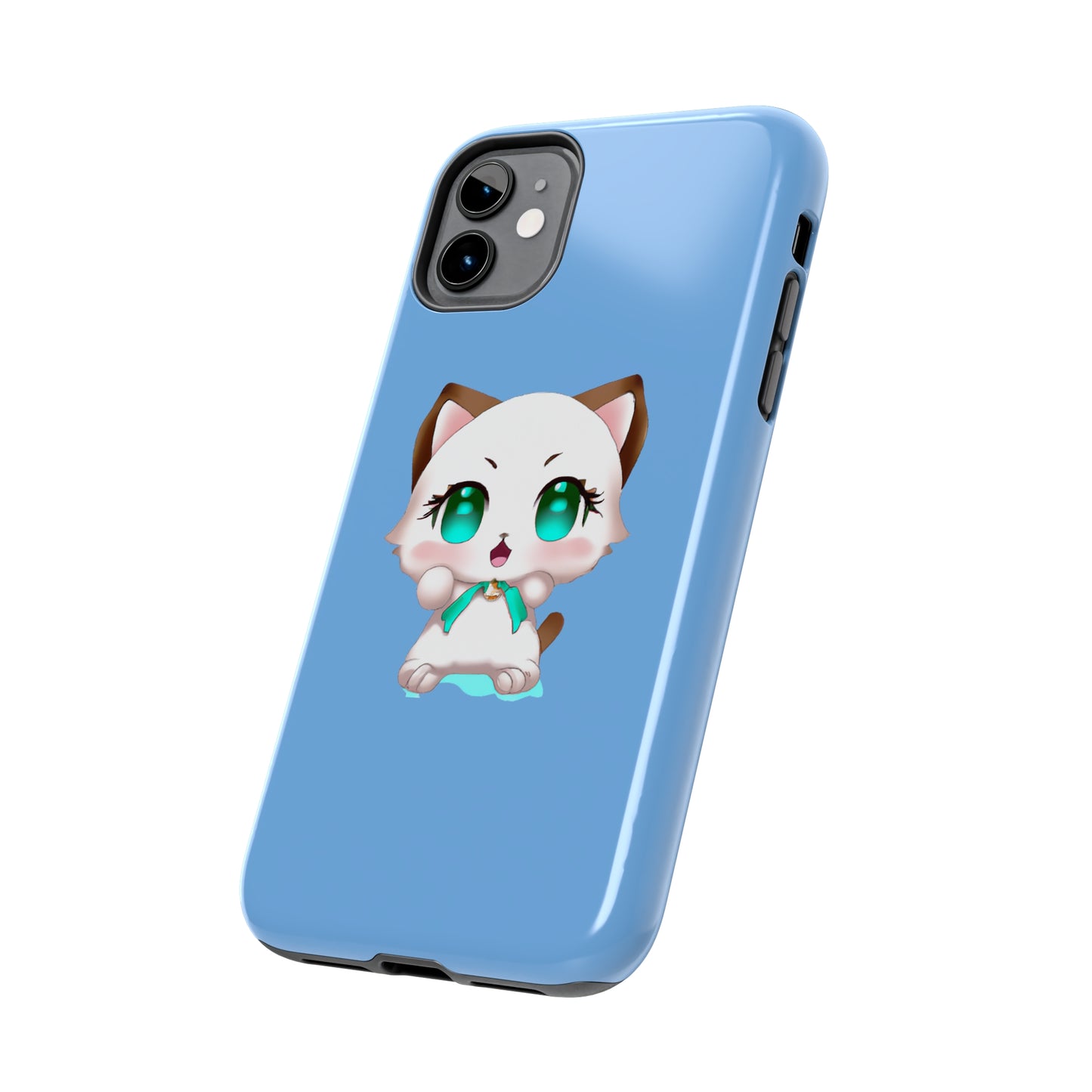 Tough Apple iPhone Cases Ft. Cute Kitty