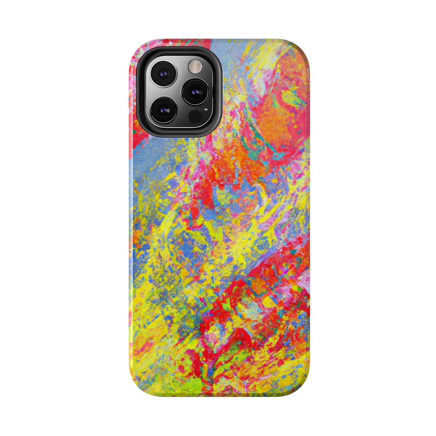 Tough Apple iPhone Cases Ft. Abstract Strawberry Banana