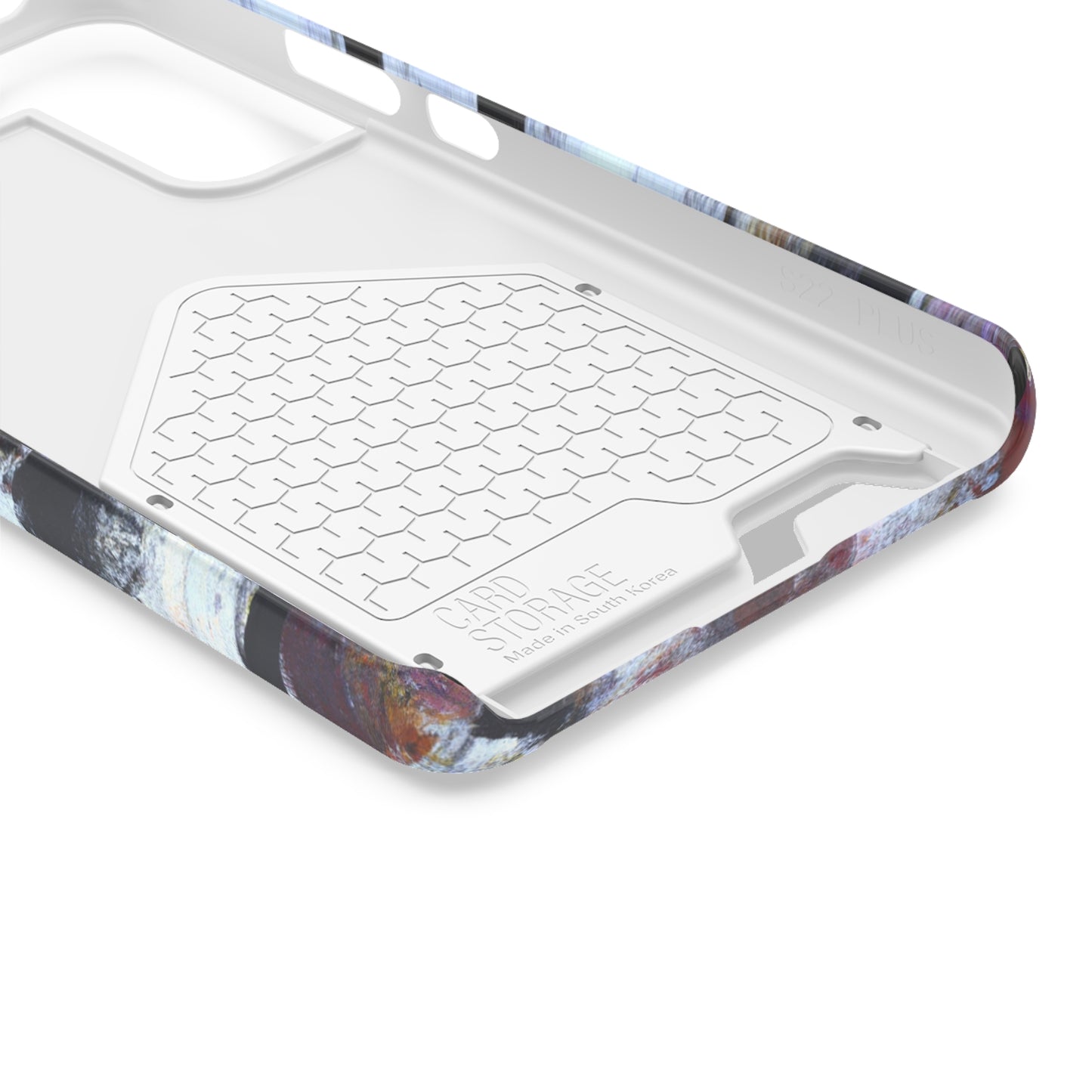 iPhone 13 and Samsung S21, S22 Cases with Card Holder Ft. Mirror Island