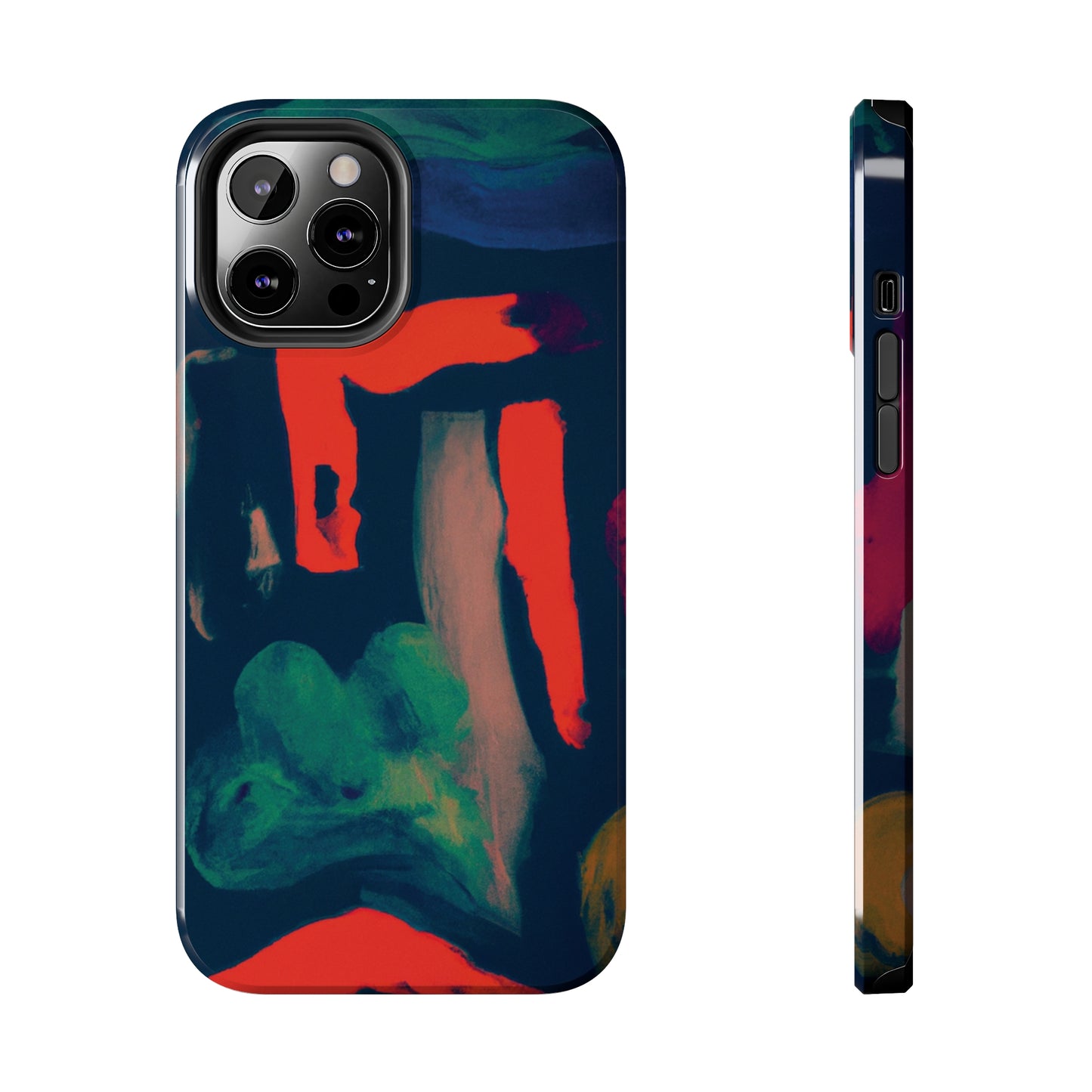 Strong Apple iPhone Case Ft. Abstract Clover