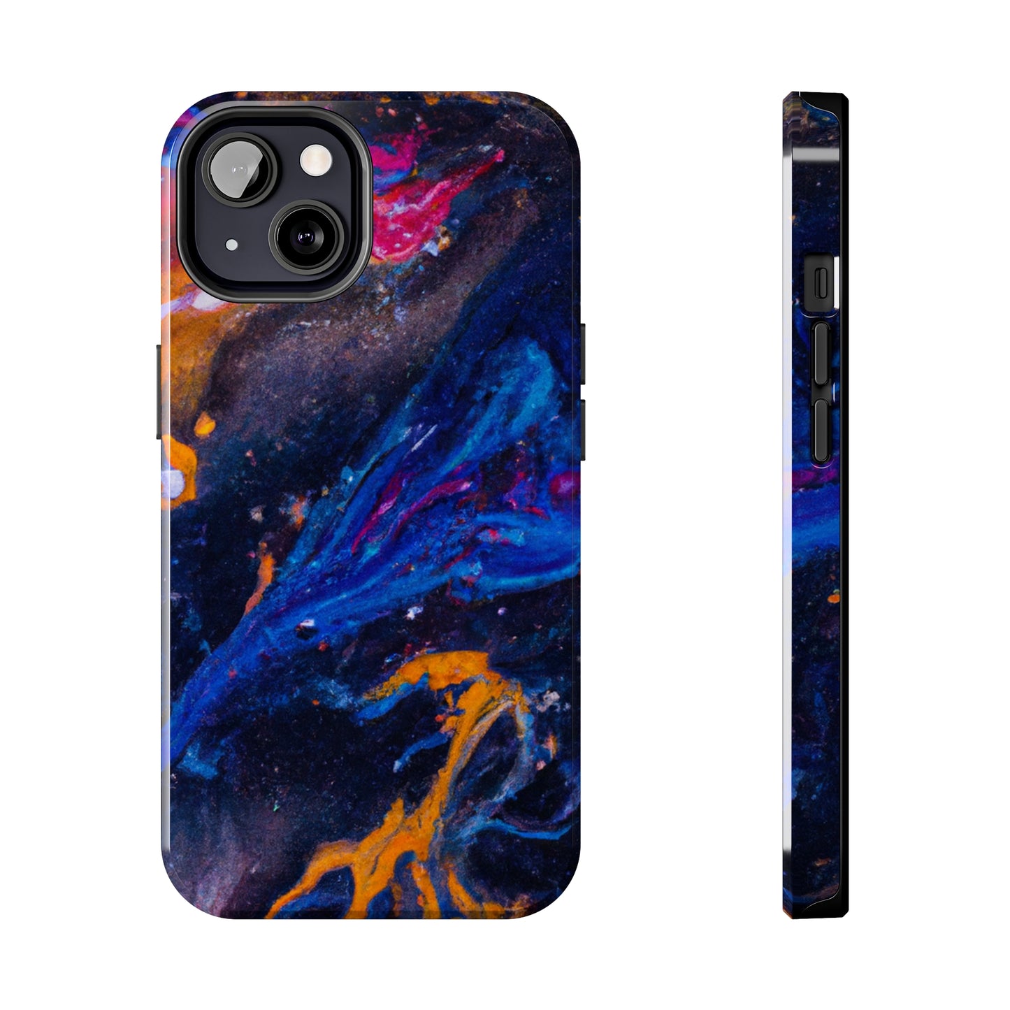 Tough Apple iPhone Cases Ft. Space Clouds