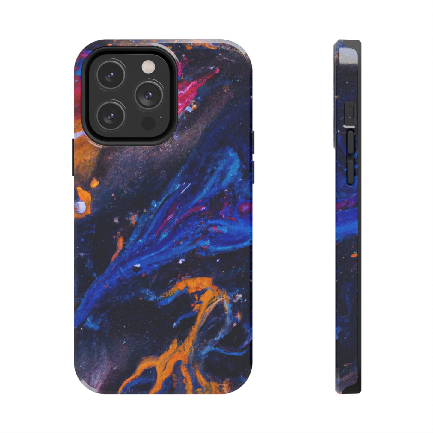 Tough Apple iPhone Cases Ft. Space Clouds