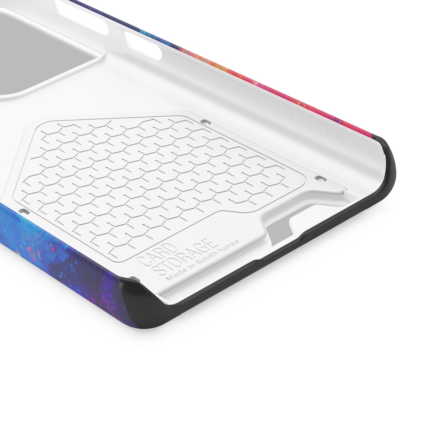 iPhone and Samsung Cases with Card Holder Ft. Abstract Space