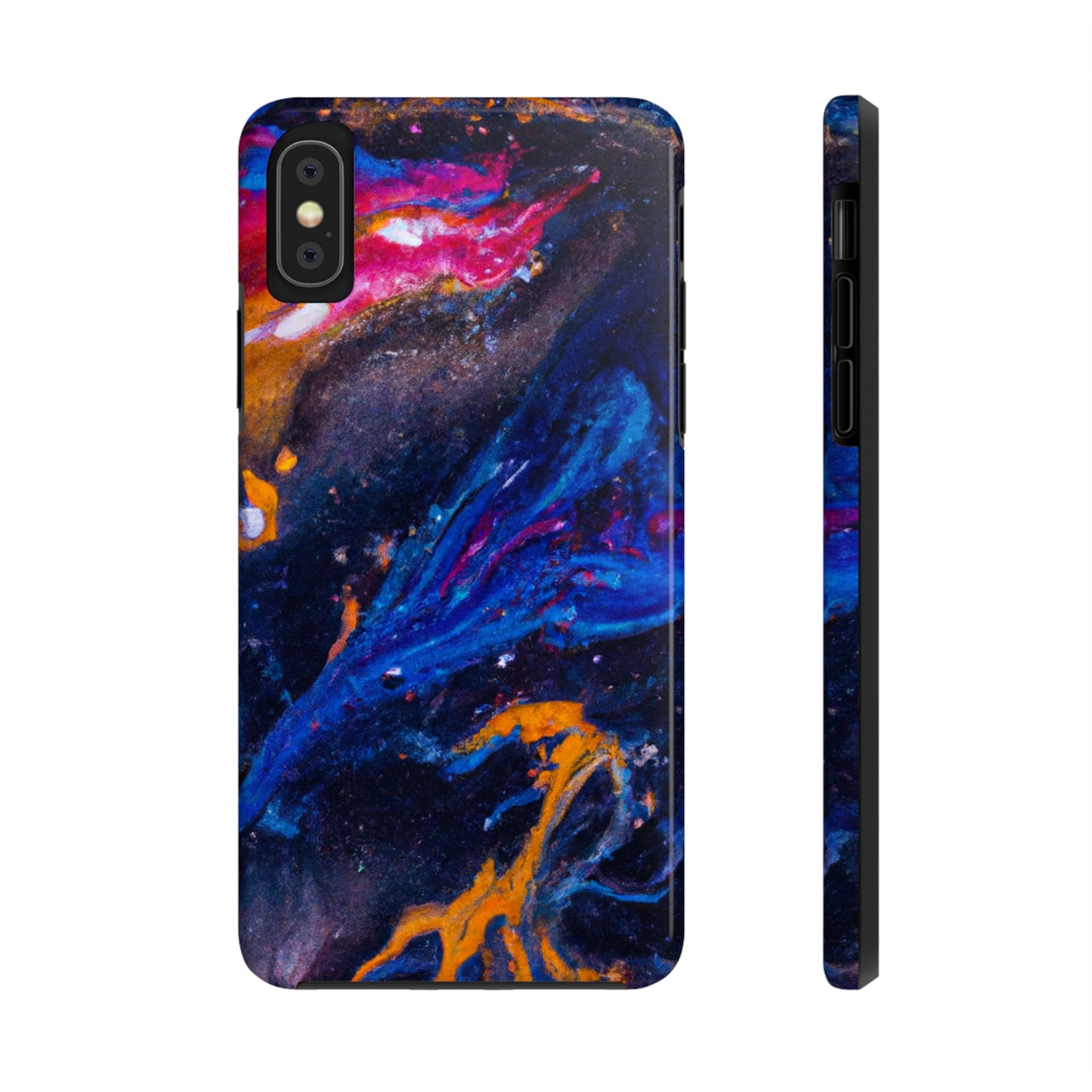 Tough Apple iPhone Cases Ft. Space Clouds