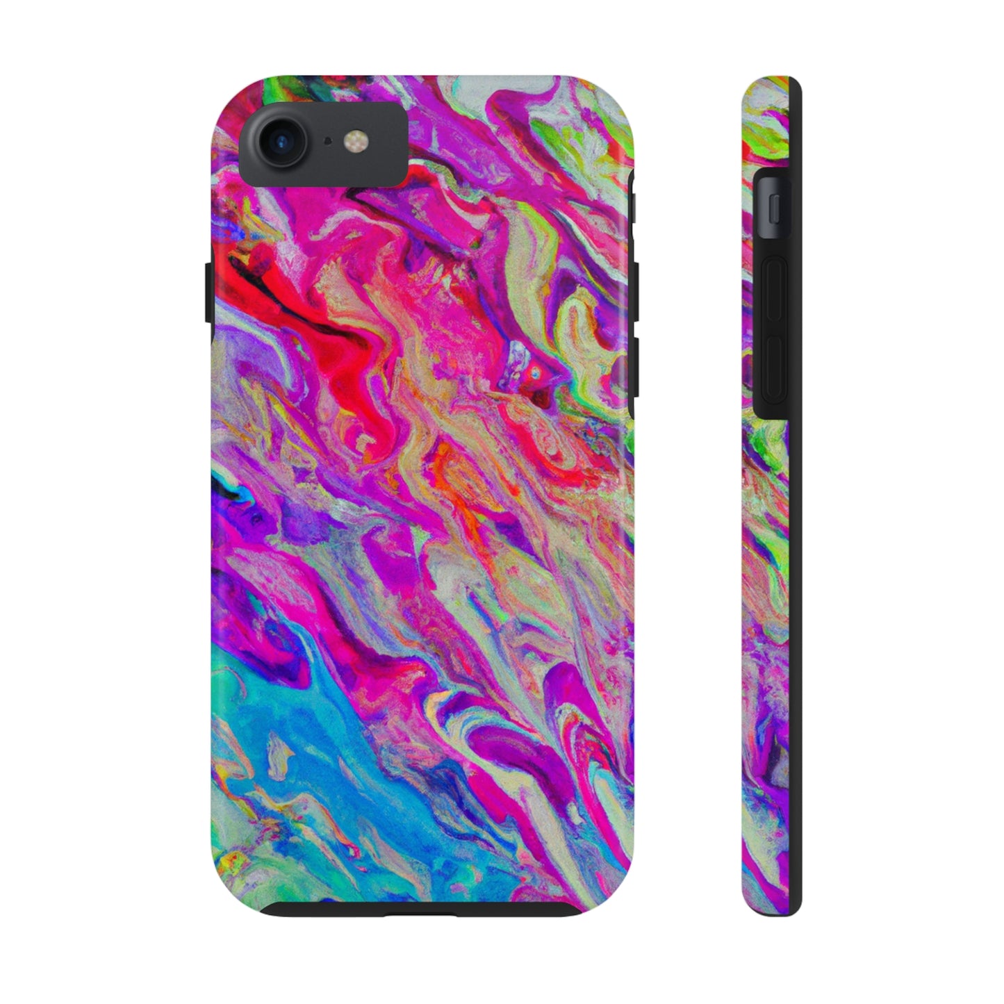 Tough Case-Mate iPhone Case Ft. Rainbow Waves