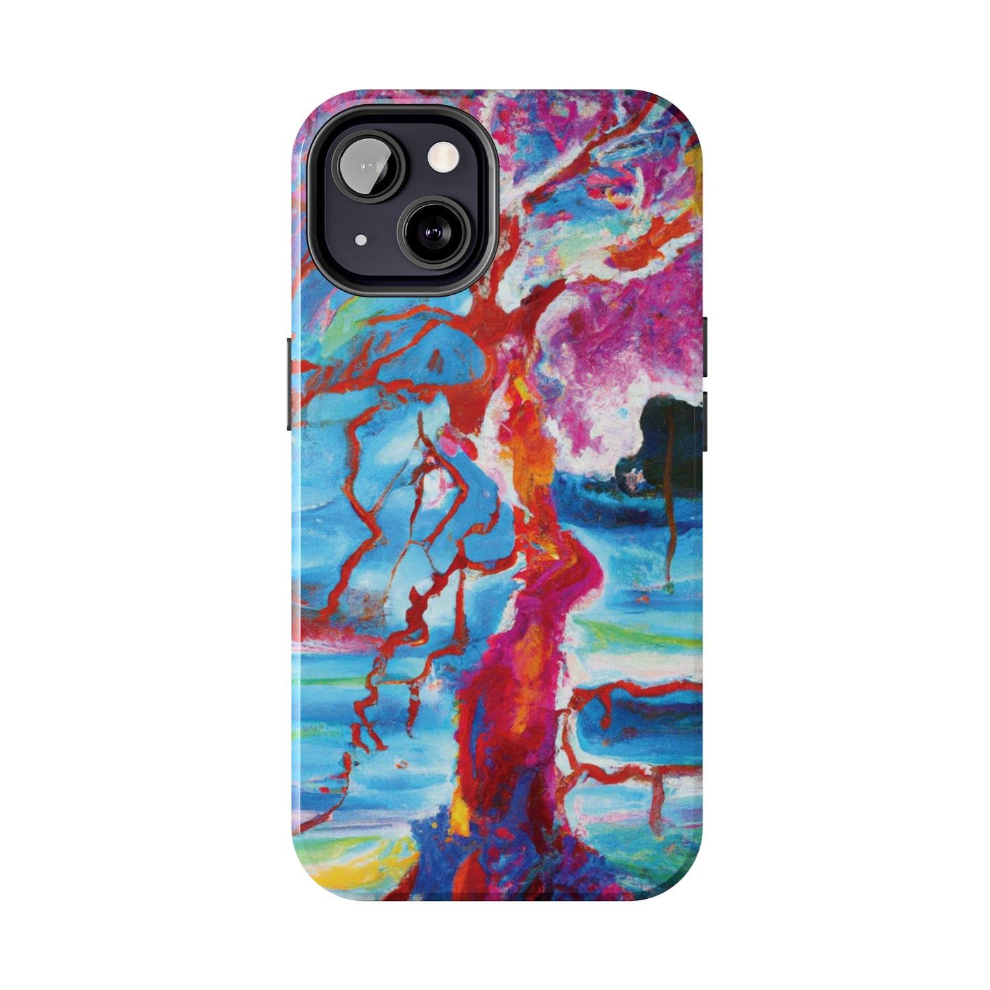 Tough Apple iPhone Cases Ft. Abstract Spirit Tree