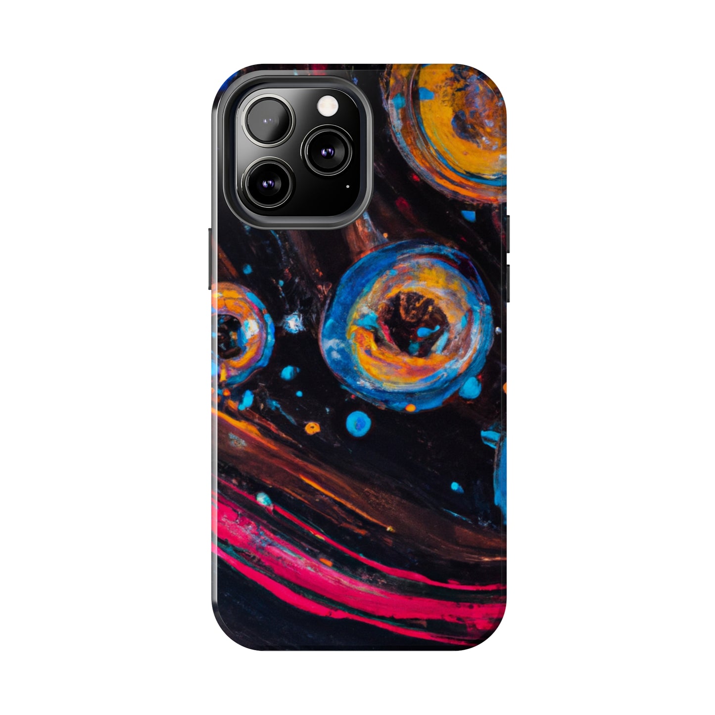Tough Apple iPhone Cases Ft. Bubble Galaxy