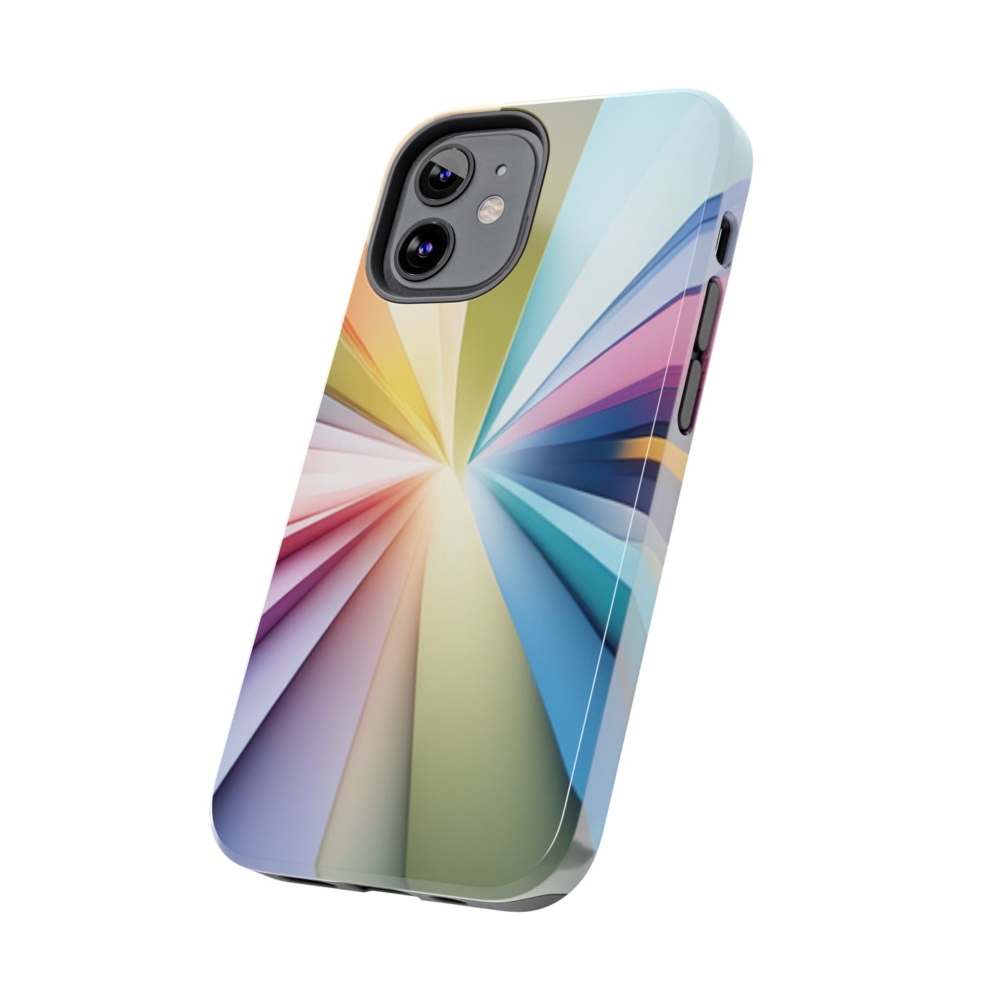Tough Apple iPhone Case Ft. Abstract Inner Diamond
