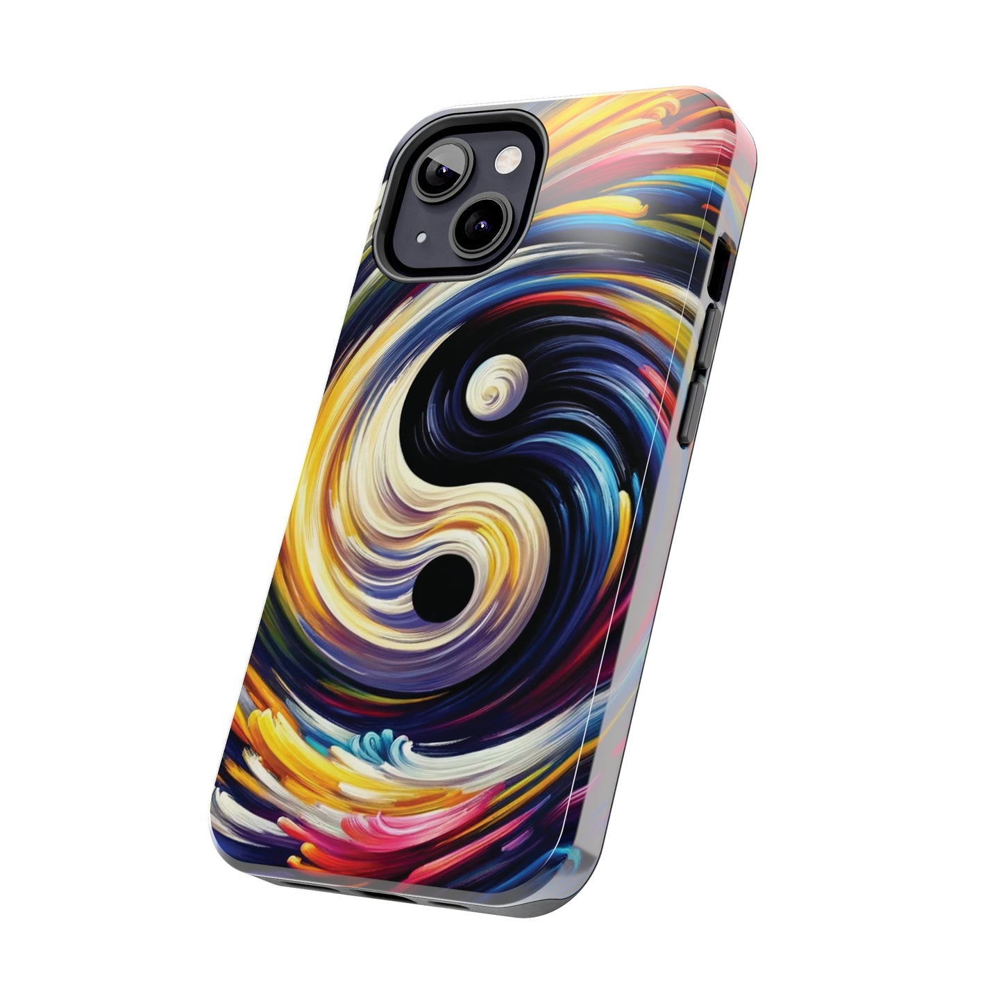 ToughDrop Apple iPhone Case Ft. Abstract Yin Yang