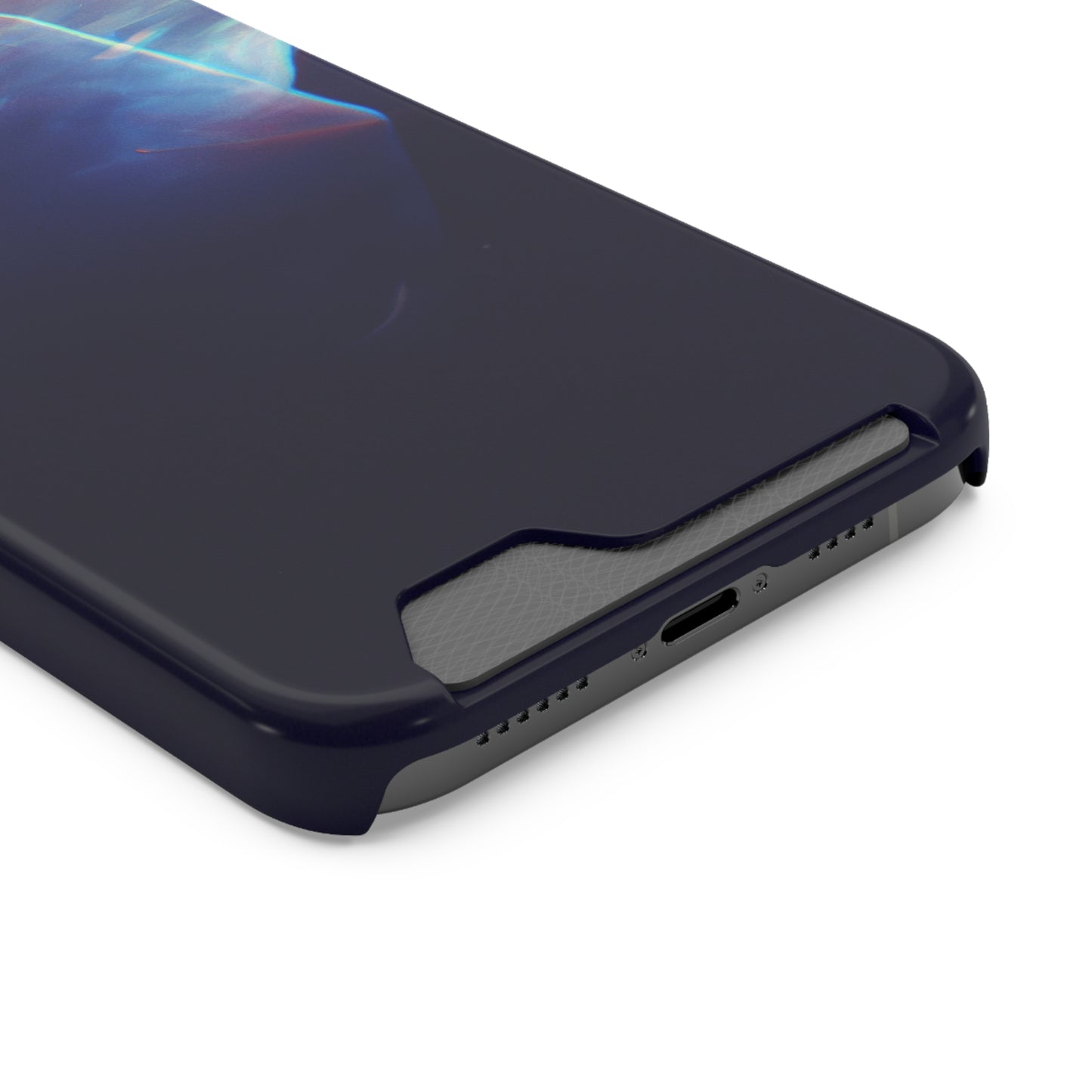 iPhone 13 and Samsung S21, S22 Cases with Card Holder Ft. Soft Lightning